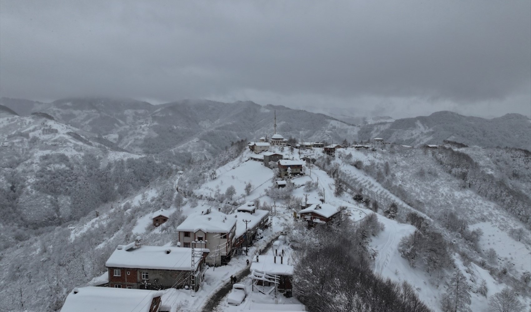Allerta meteo: forti nevicate previste per Rize, Artvin e Ardahan