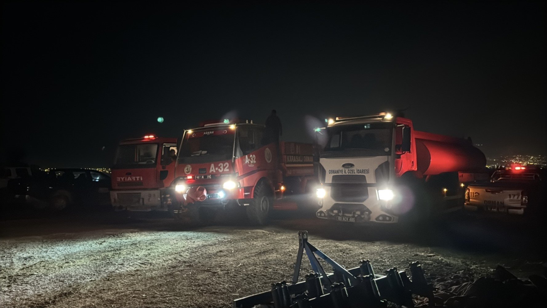 Hatay'da çıkan orman yangını söndürüldü