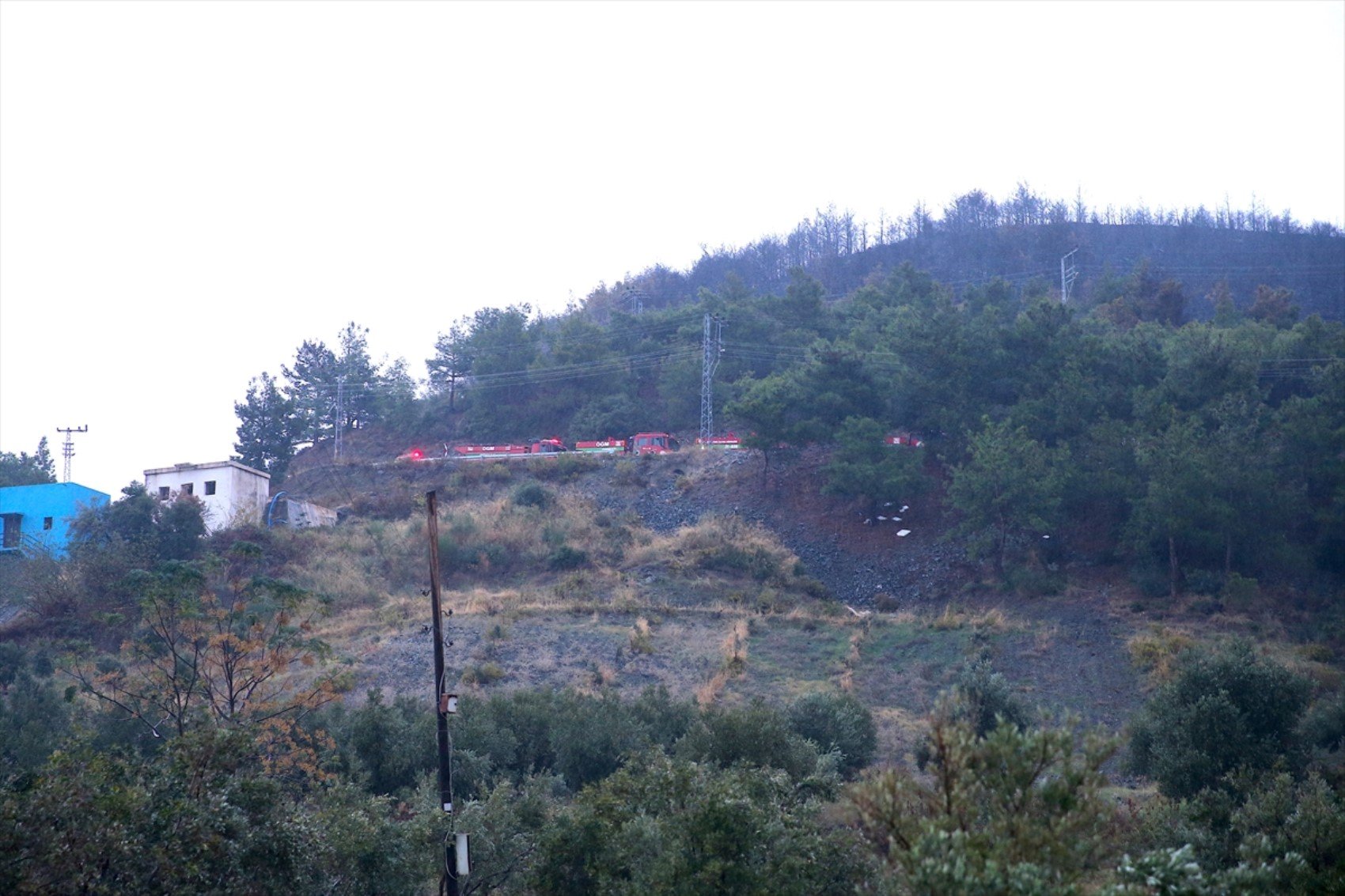 Hatay'da çıkan orman yangını söndürüldü