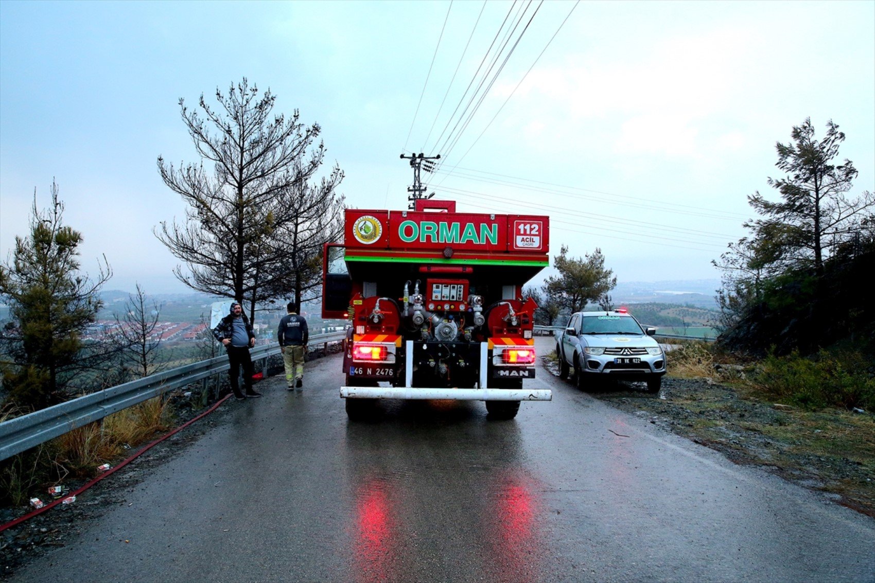 Hatay'da çıkan orman yangını söndürüldü