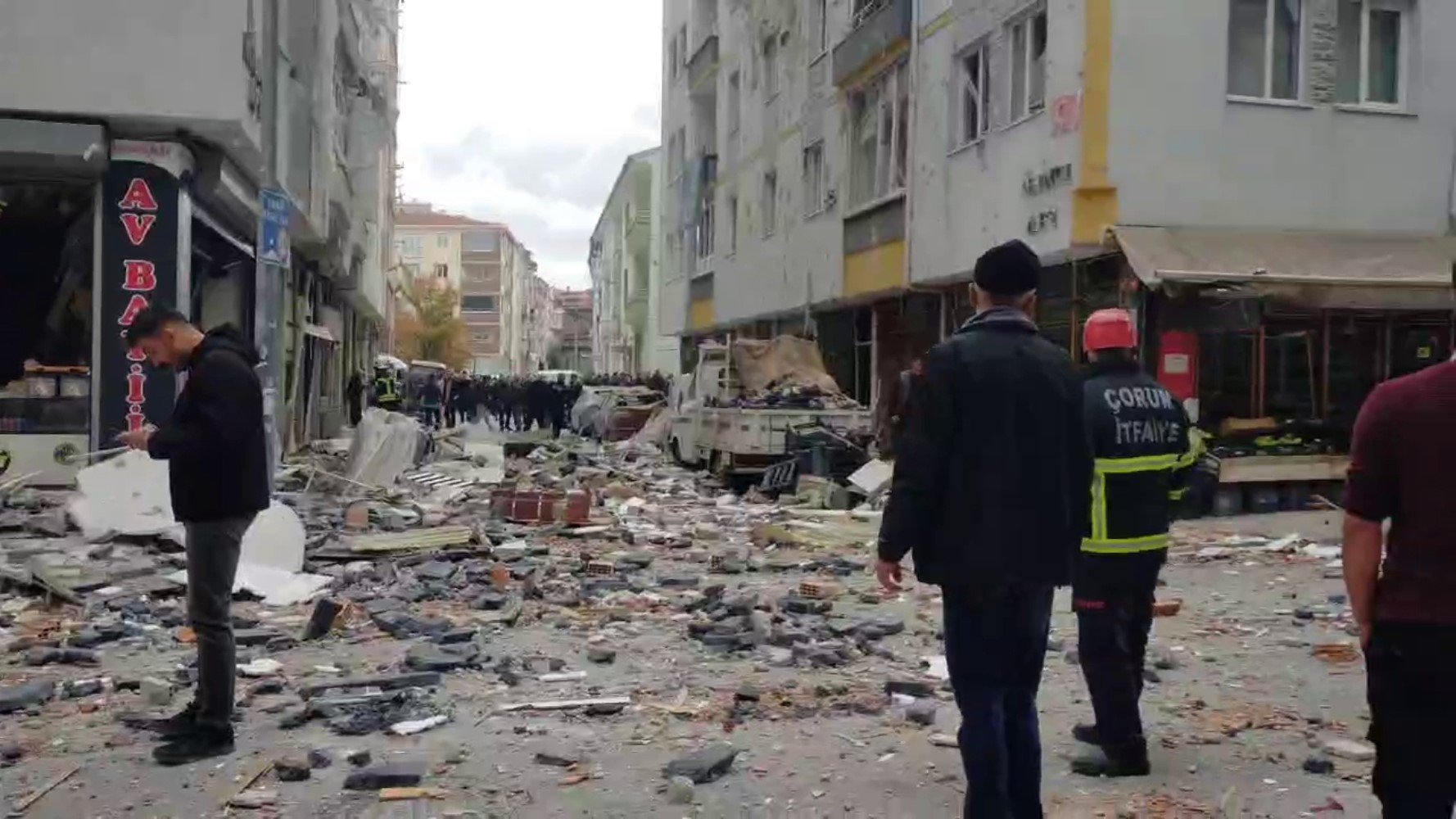 Çorum'da doğal gaz patlaması! Ölü ve yaralılar var