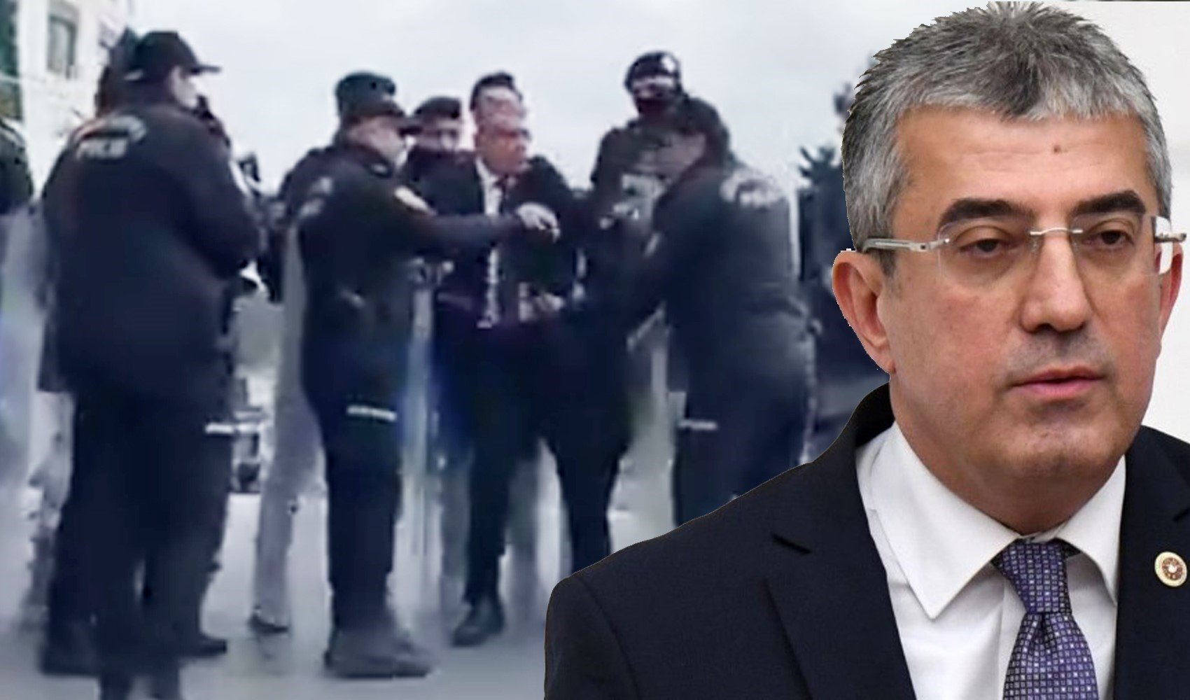 CHP Milletvekili Gökhan Günaydın'a polis engeli: 'Milletvekiline değil sınıra barikat'