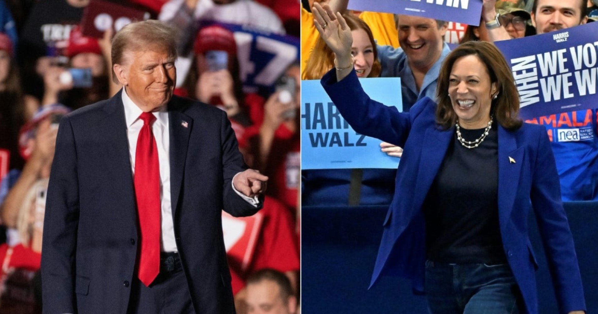 Seçime saatler kala heyecanlı bekleyiş sürüyor! Kamala Harris ve Donald Trump'ın oy oranları nasıl? İşte son anketler...