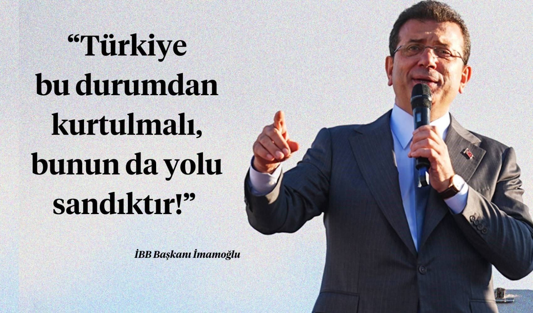 Ekrem İmamoğlu parla dopo la riunione dell'Unione dei Comuni: 'Le pratiche di commissariamento ricordano l'epoca dei colpi di Stato'
