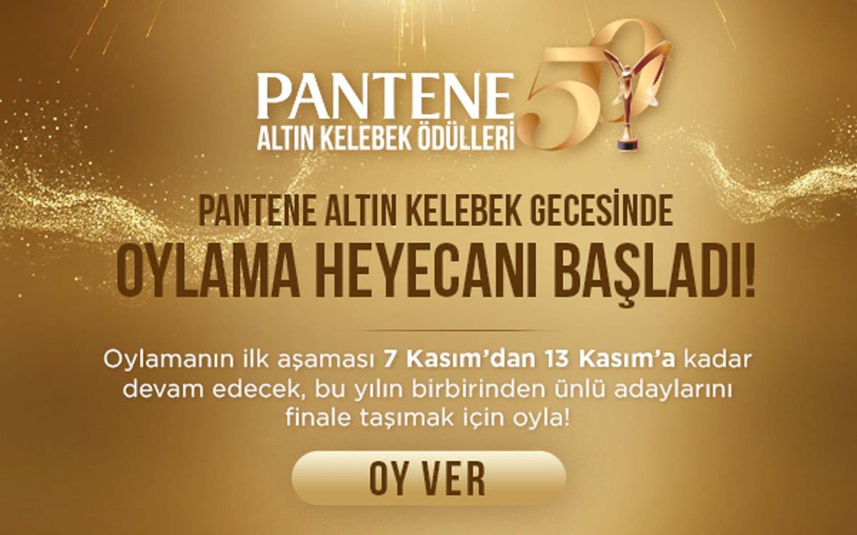 Pantene Altın Kelebek ödül töreni 2024 ne zaman? Hangi tarihte yapılacak? Nereden oy veriliyor?