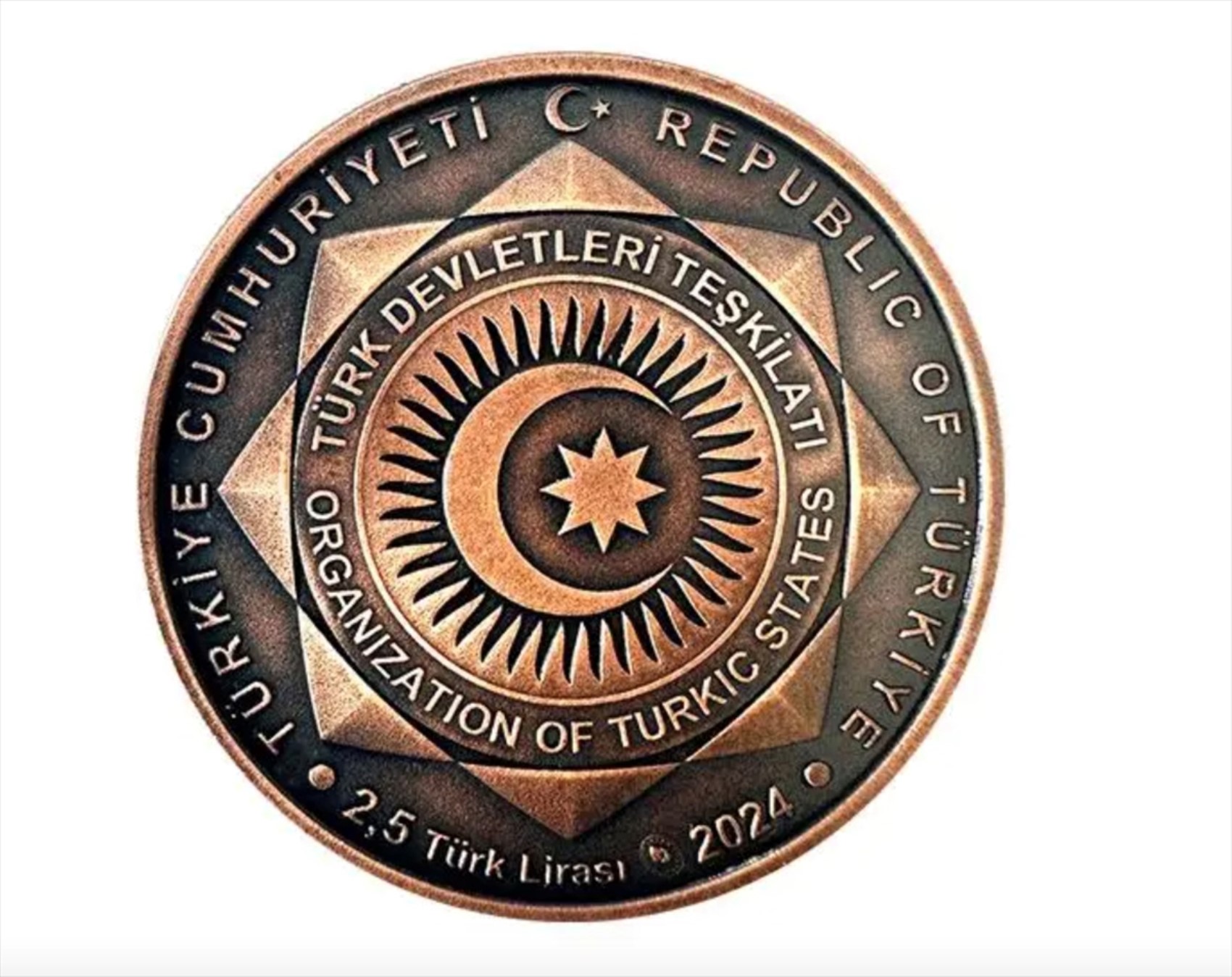 Türk Devletleri arasındaki birliği simgeleyen hatıra para satışa çıktı
