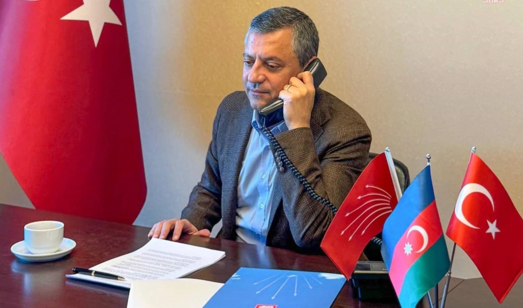 Özgür Özel'den İlham Aliyev'e tebrik telefonu