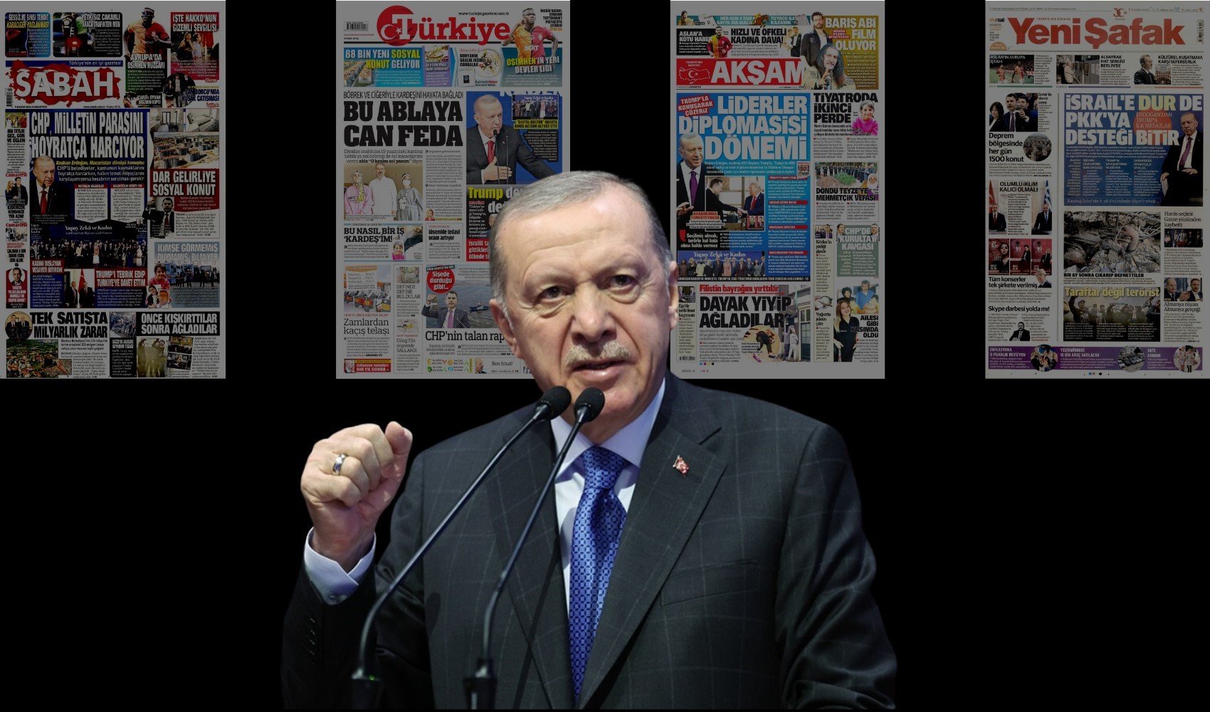 9 Kasım 2024 gazete manşetleri: Erdoğan ve yandaş medyanın hedefinde CHP'li belediyeler ve Mansur Yavaş var