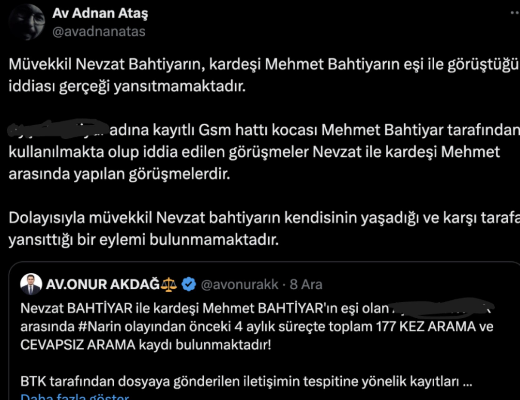 Narin Güran cinayetinde avukatlar karşı karşıya! 'Sahte imza' ve 'baskı' iddiası