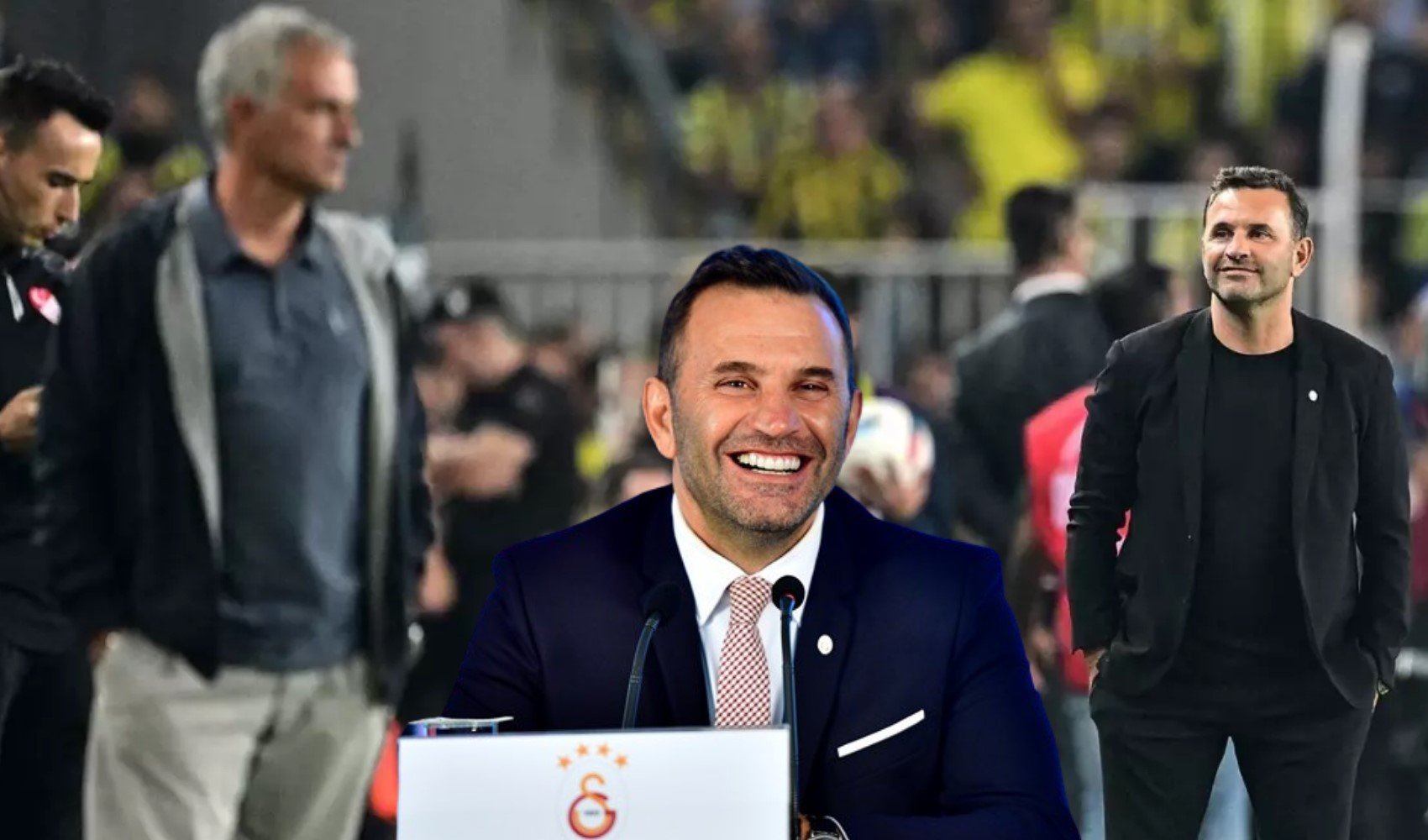 Okan Buruk'tan dikkat çeken Mourinho sözleri! 'Bazen gülerek geçmek lazım'