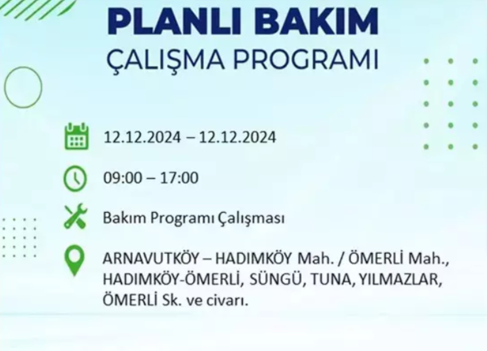 BEDAŞ açıkladı... İstanbul'da elektrik kesintisi: 12 Aralık'ta hangi mahalleler etkilenecek?