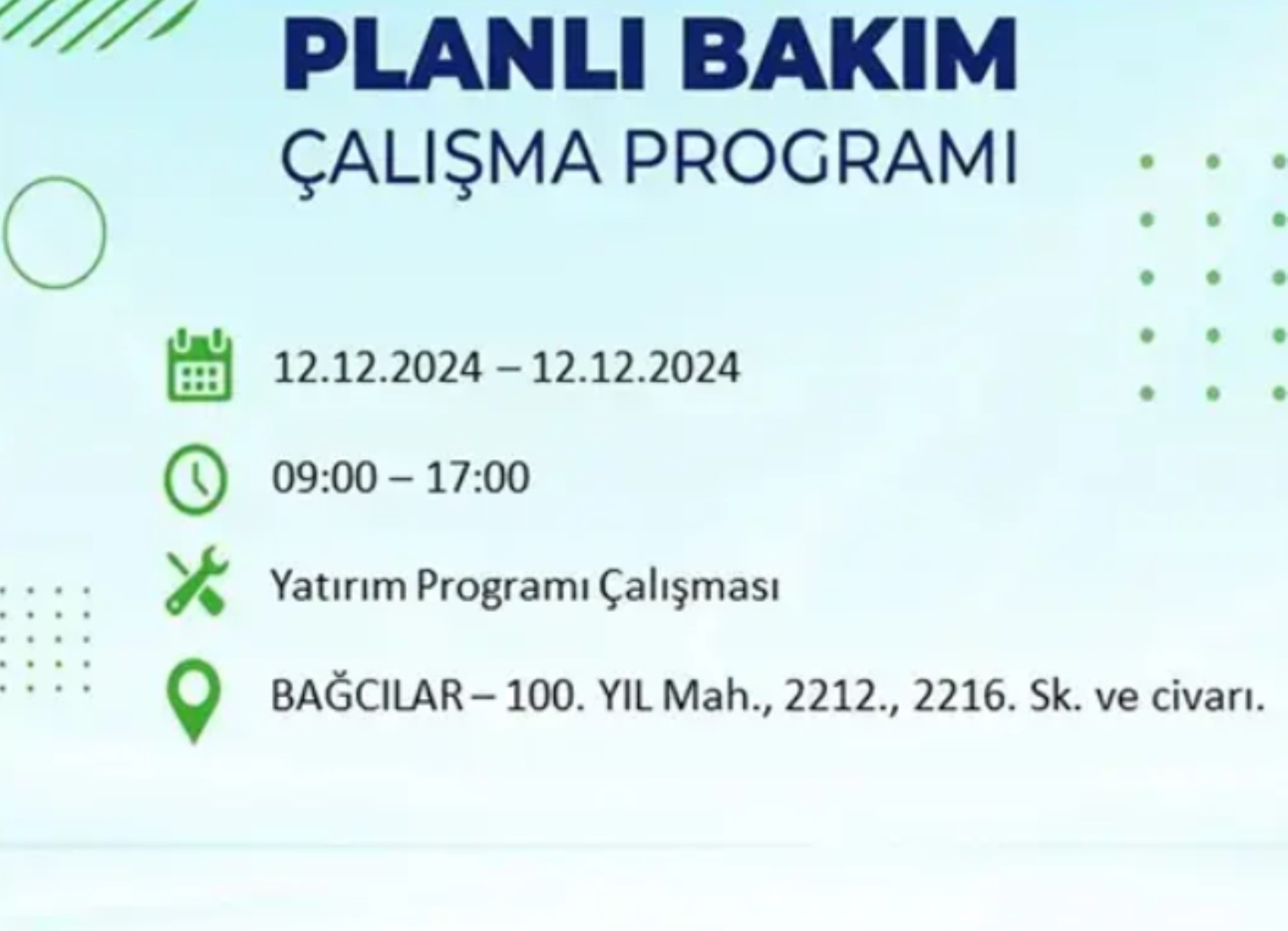 BEDAŞ açıkladı... İstanbul'da elektrik kesintisi: 12 Aralık'ta hangi mahalleler etkilenecek?