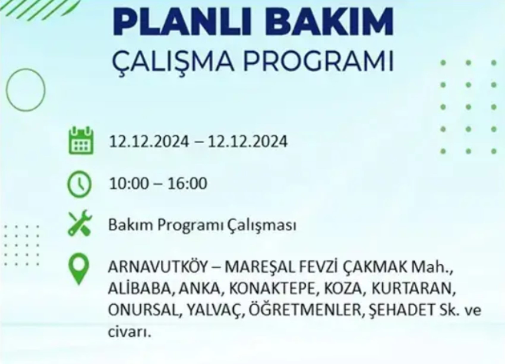 BEDAŞ açıkladı... İstanbul'da elektrik kesintisi: 12 Aralık'ta hangi mahalleler etkilenecek?