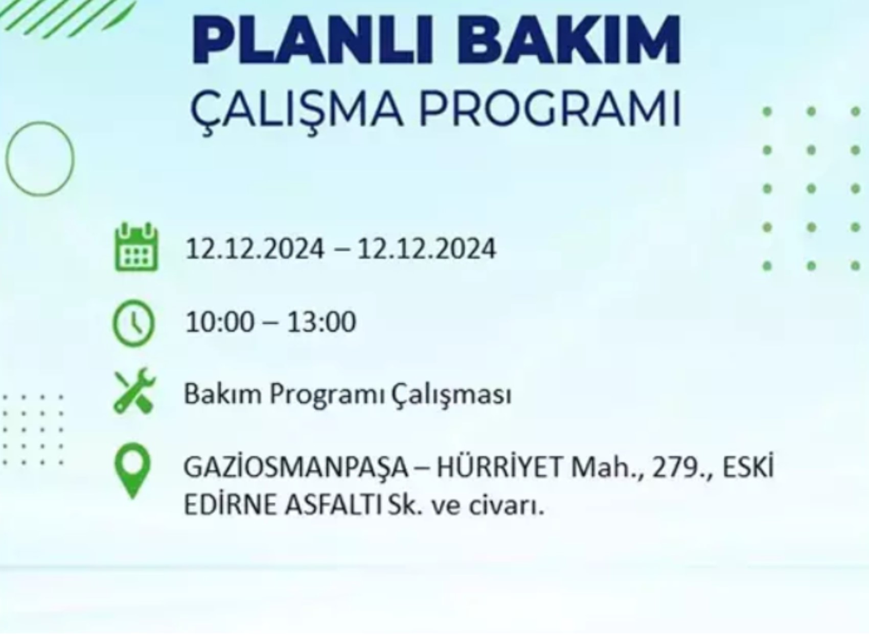 BEDAŞ açıkladı... İstanbul'da elektrik kesintisi: 12 Aralık'ta hangi mahalleler etkilenecek?