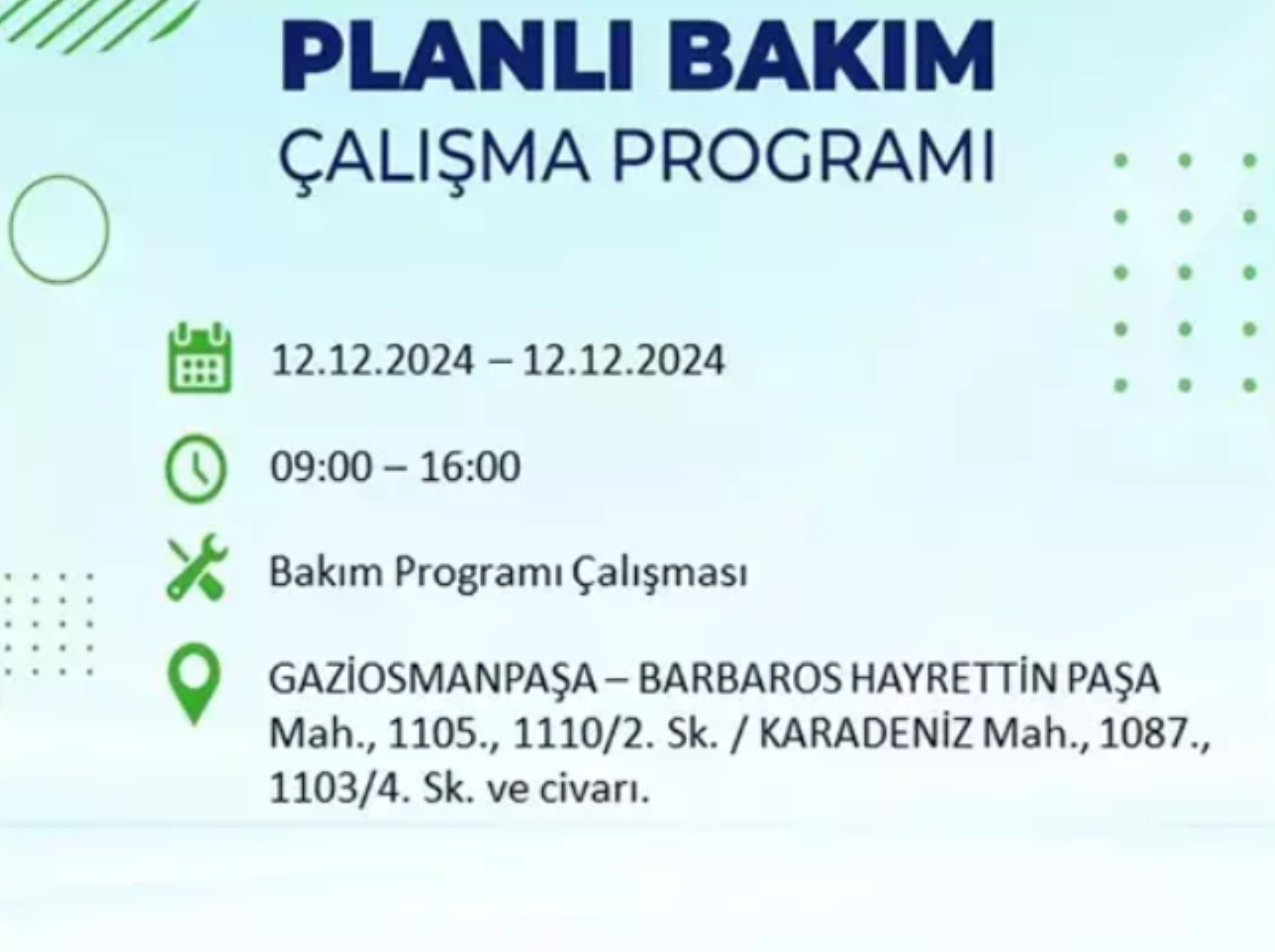 BEDAŞ açıkladı... İstanbul'da elektrik kesintisi: 12 Aralık'ta hangi mahalleler etkilenecek?