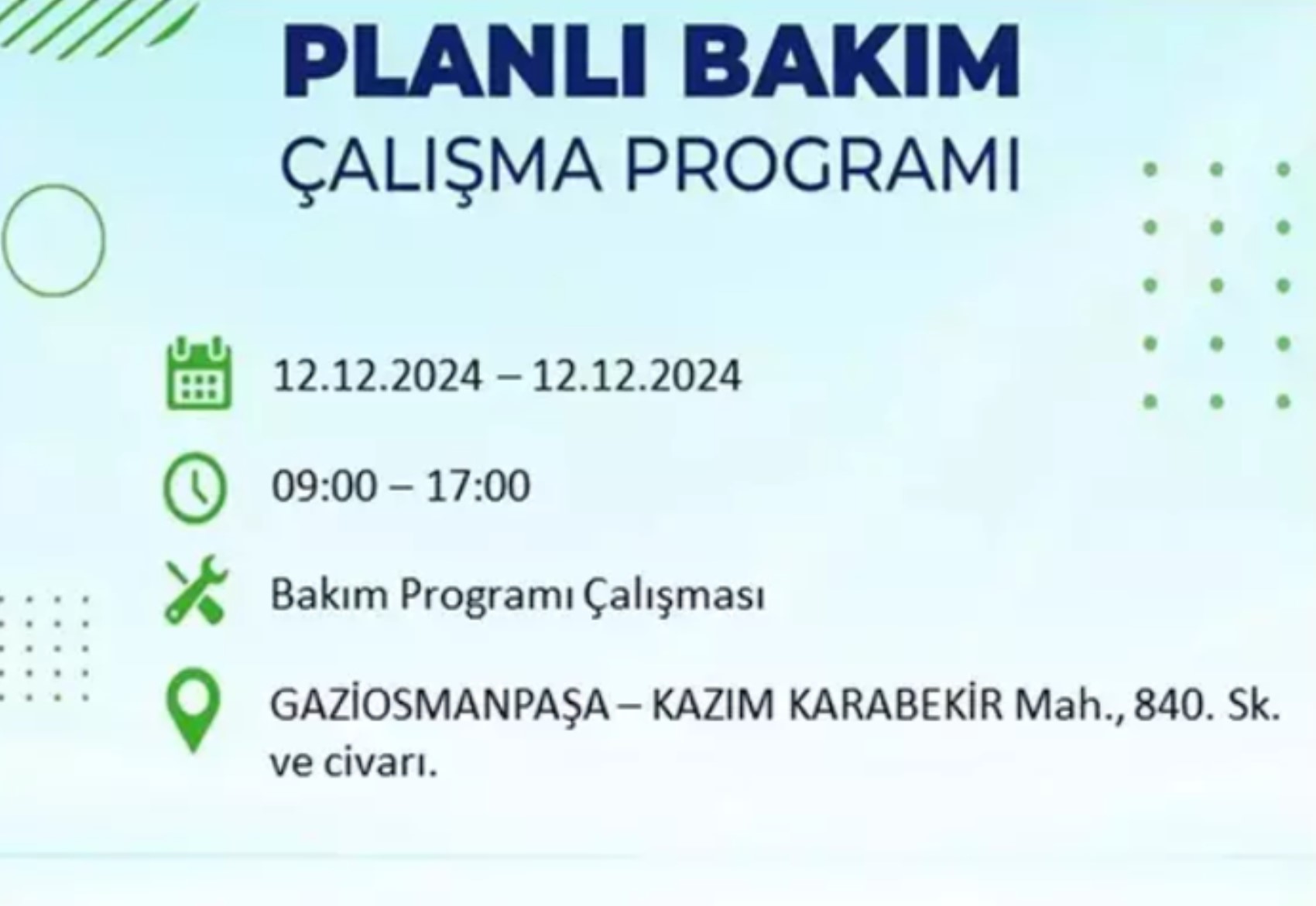 BEDAŞ açıkladı... İstanbul'da elektrik kesintisi: 12 Aralık'ta hangi mahalleler etkilenecek?