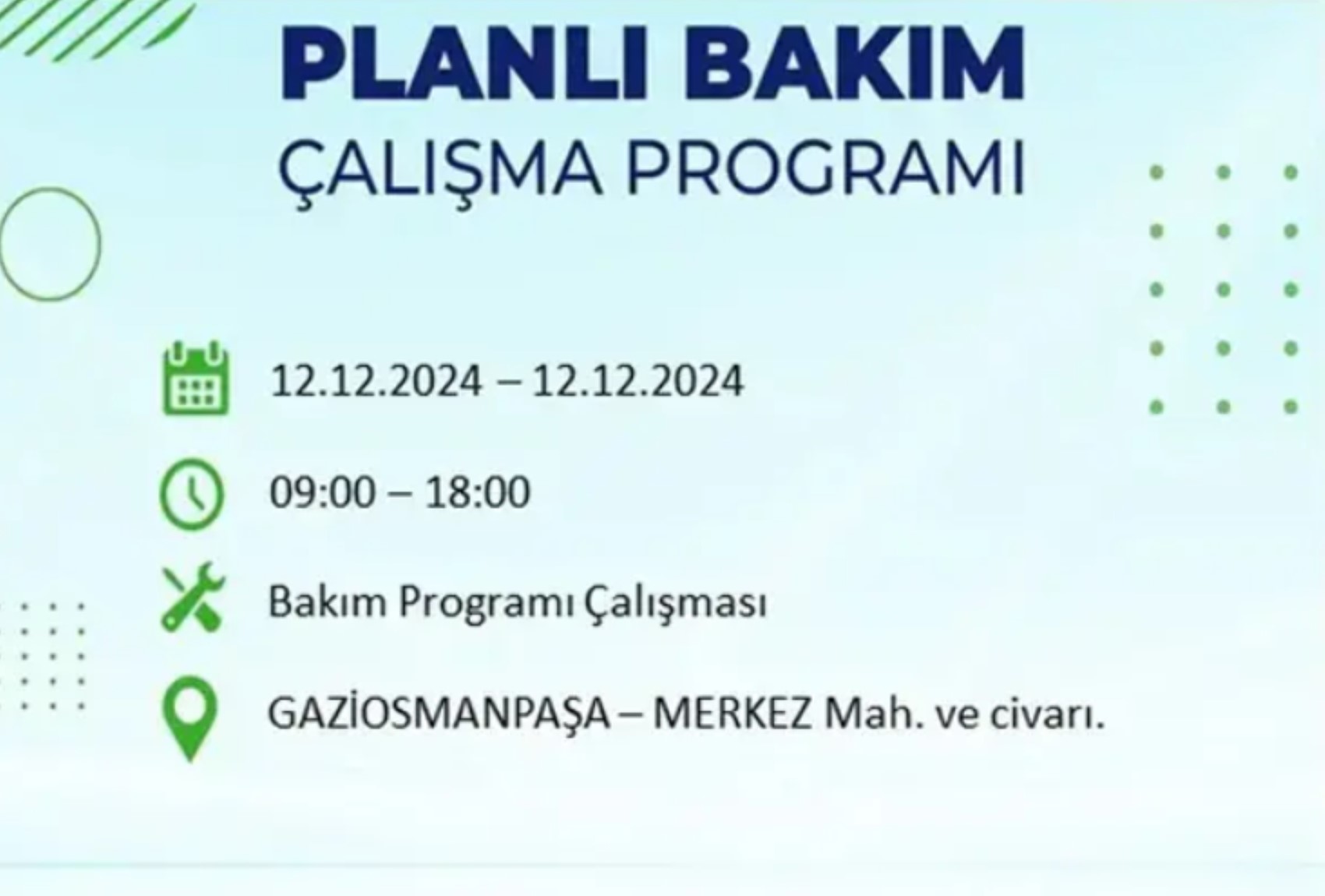 BEDAŞ açıkladı... İstanbul'da elektrik kesintisi: 12 Aralık'ta hangi mahalleler etkilenecek?