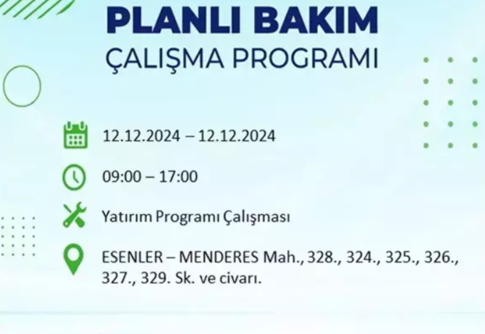 BEDAŞ açıkladı... İstanbul'da elektrik kesintisi: 12 Aralık'ta hangi mahalleler etkilenecek?