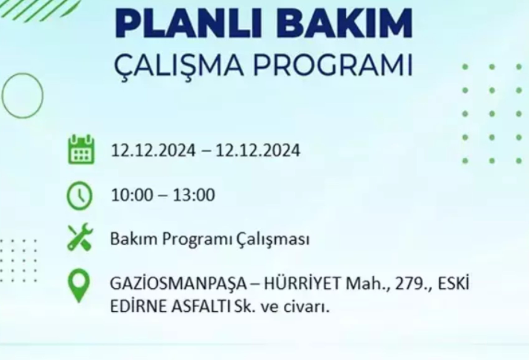 BEDAŞ açıkladı... İstanbul'da elektrik kesintisi: 12 Aralık'ta hangi mahalleler etkilenecek?