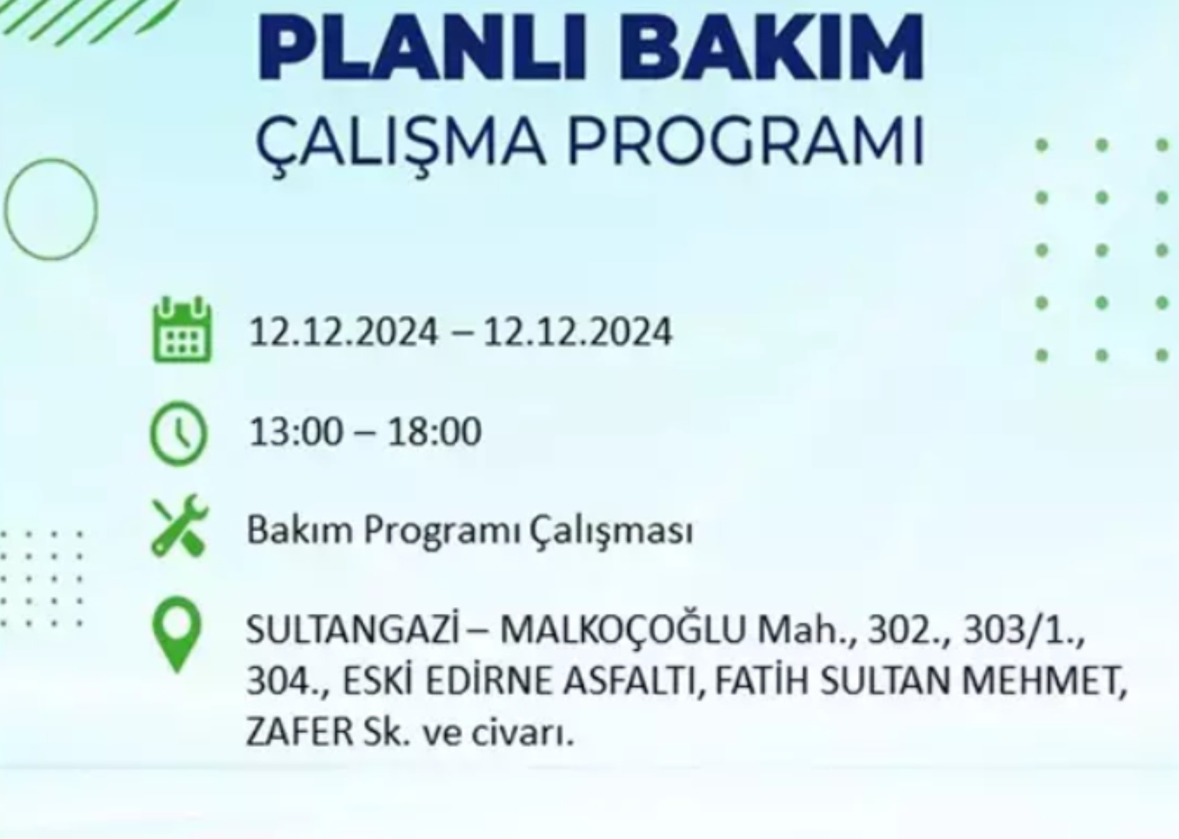BEDAŞ açıkladı... İstanbul'da elektrik kesintisi: 12 Aralık'ta hangi mahalleler etkilenecek?