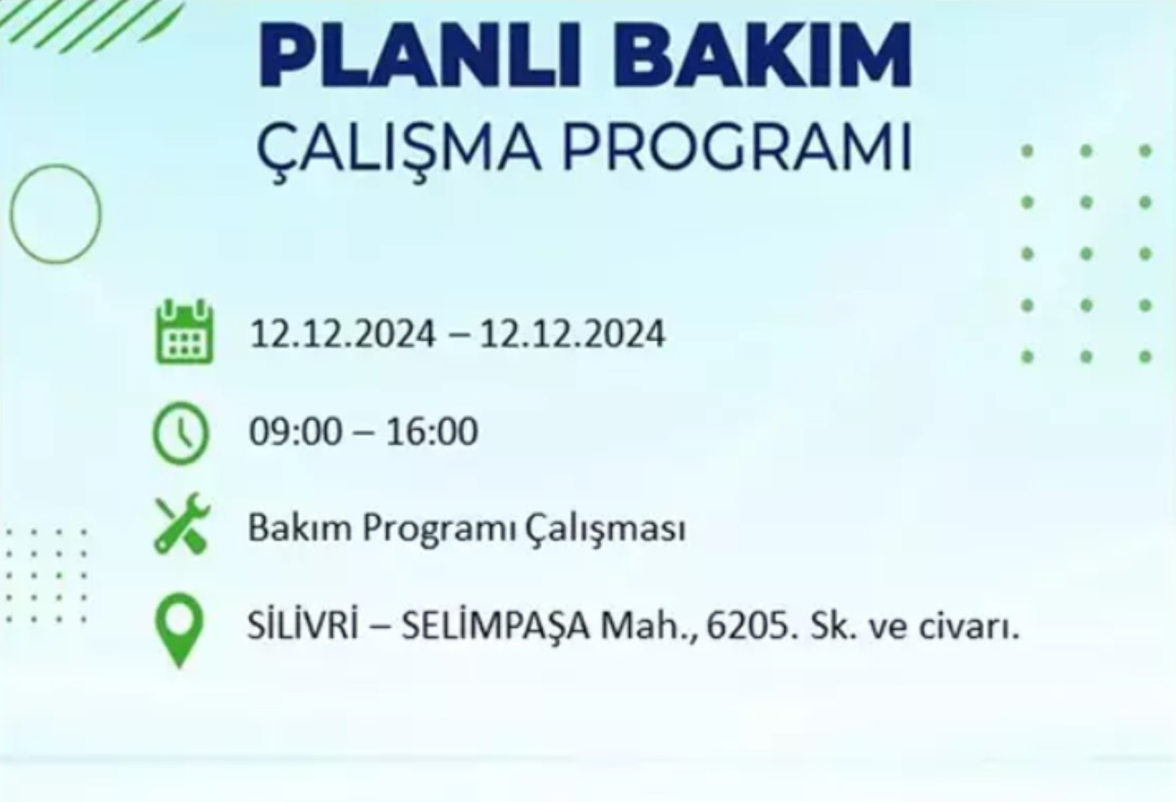 BEDAŞ açıkladı... İstanbul'da elektrik kesintisi: 12 Aralık'ta hangi mahalleler etkilenecek?