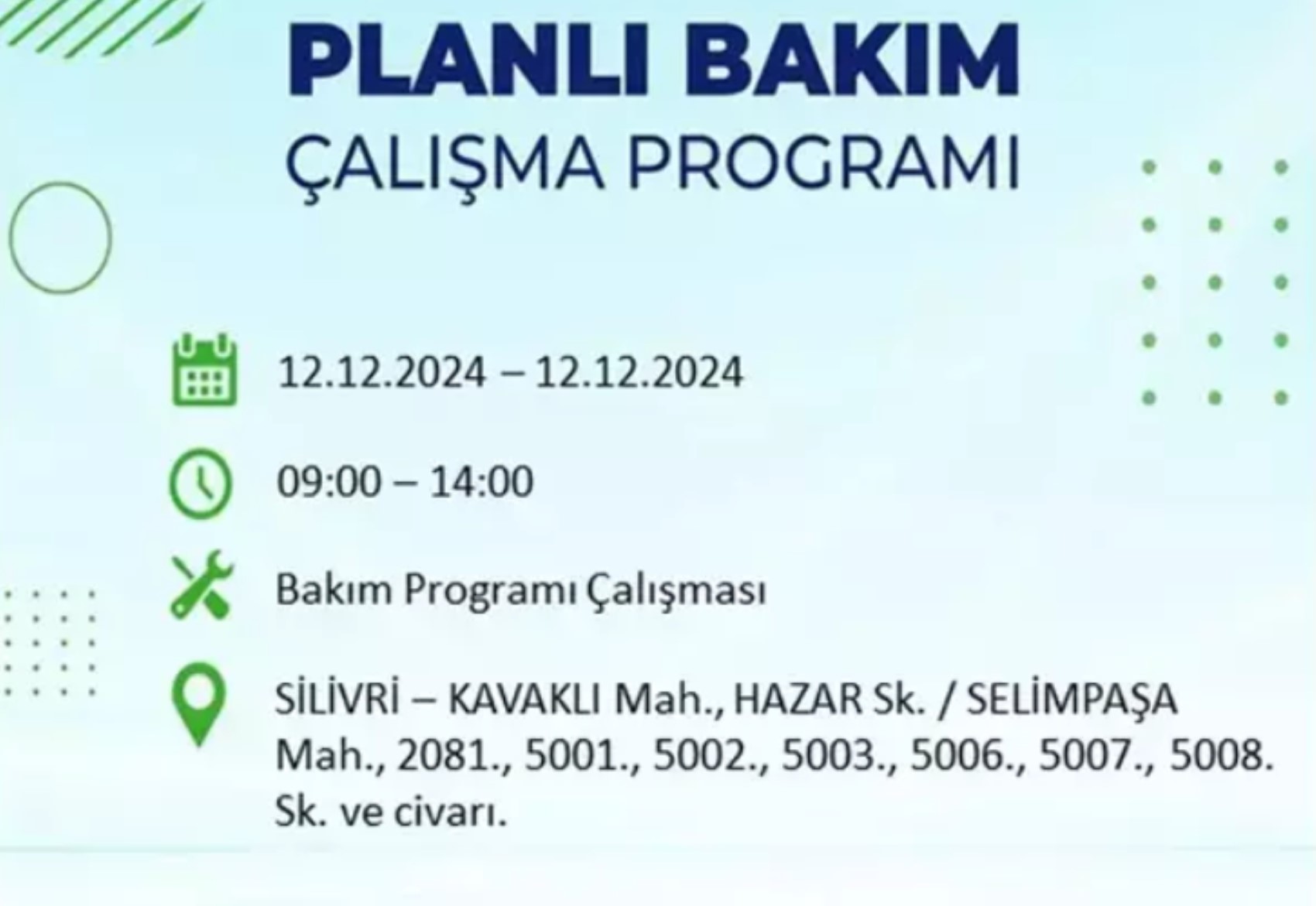 BEDAŞ açıkladı... İstanbul'da elektrik kesintisi: 12 Aralık'ta hangi mahalleler etkilenecek?