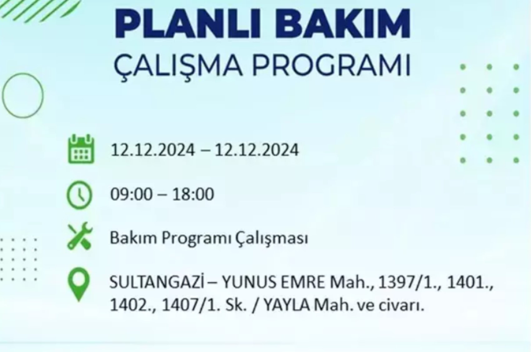 BEDAŞ açıkladı... İstanbul'da elektrik kesintisi: 12 Aralık'ta hangi mahalleler etkilenecek?