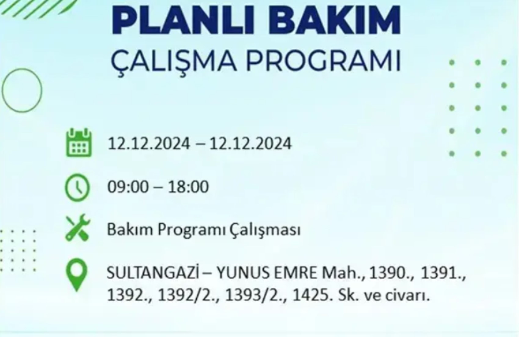 BEDAŞ açıkladı... İstanbul'da elektrik kesintisi: 12 Aralık'ta hangi mahalleler etkilenecek?