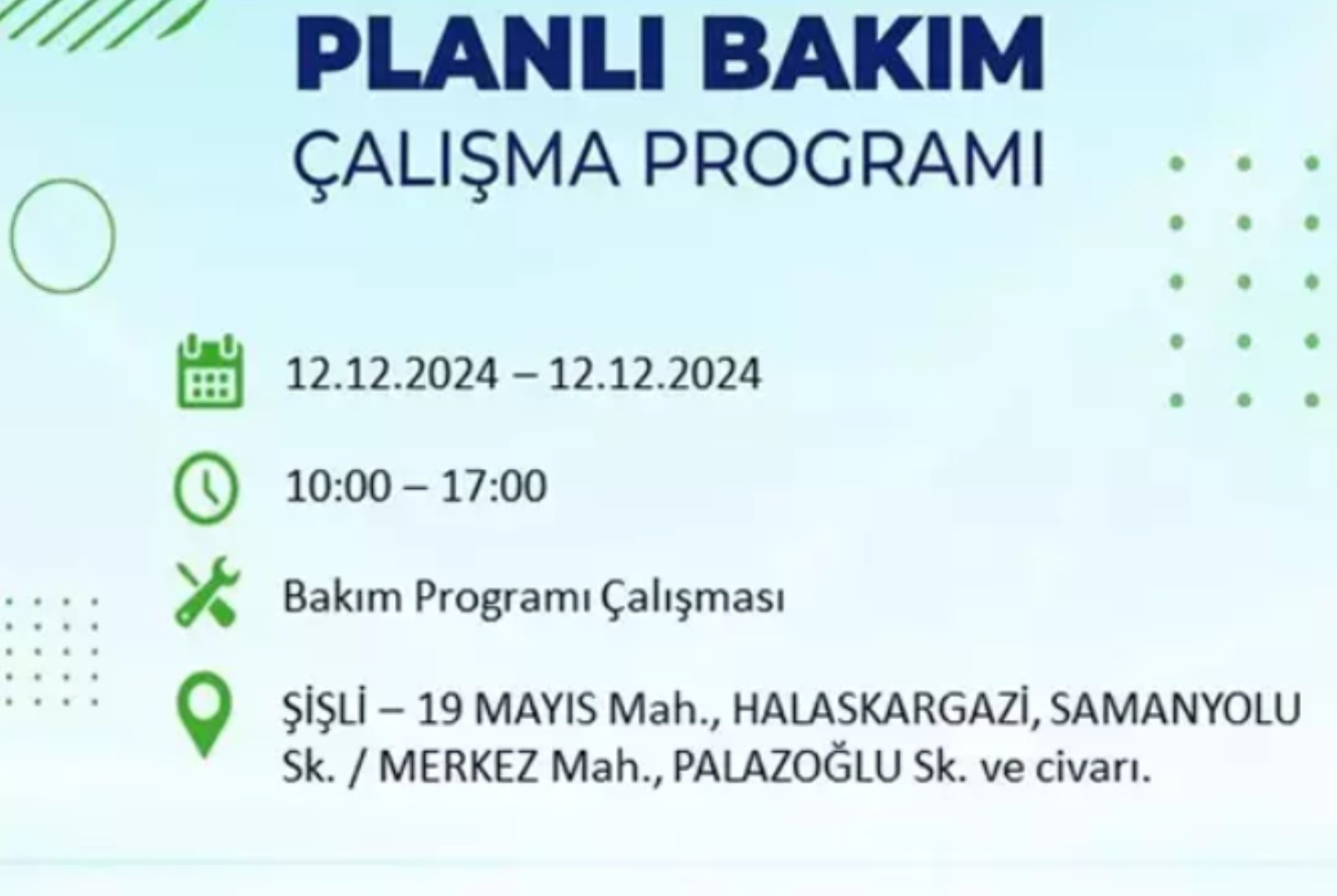 BEDAŞ açıkladı... İstanbul'da elektrik kesintisi: 12 Aralık'ta hangi mahalleler etkilenecek?