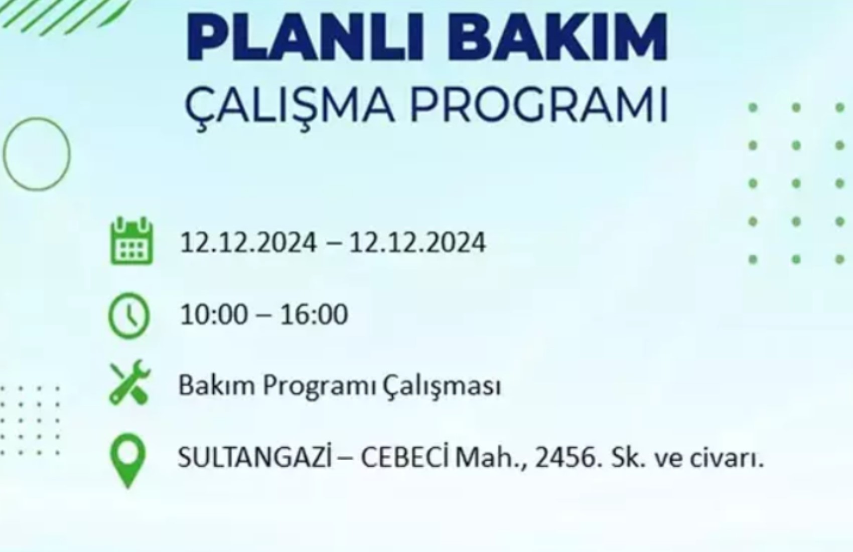 BEDAŞ açıkladı... İstanbul'da elektrik kesintisi: 12 Aralık'ta hangi mahalleler etkilenecek?