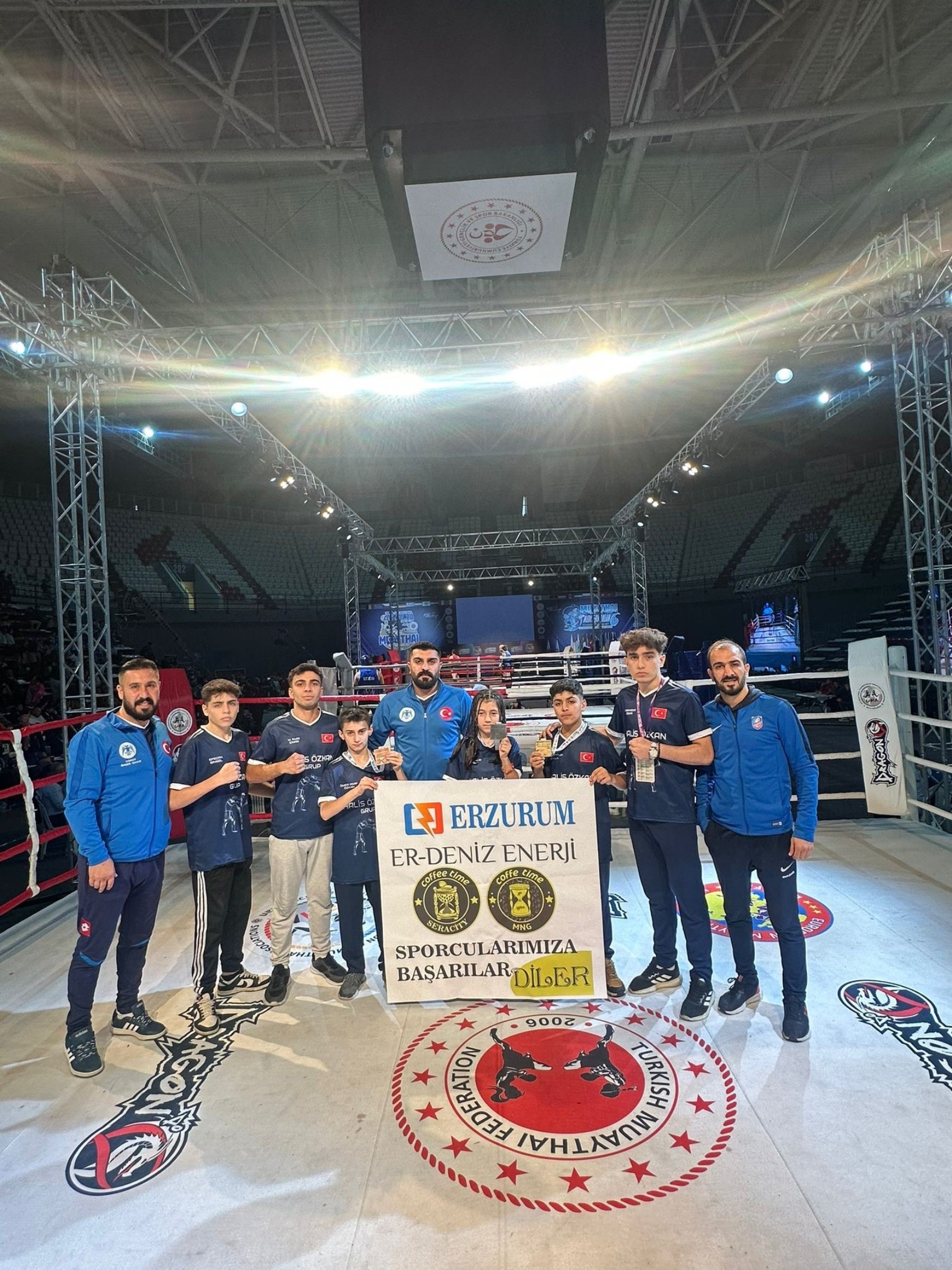 Muay Thai'de Türk Bayrağını dalgalandırdılar