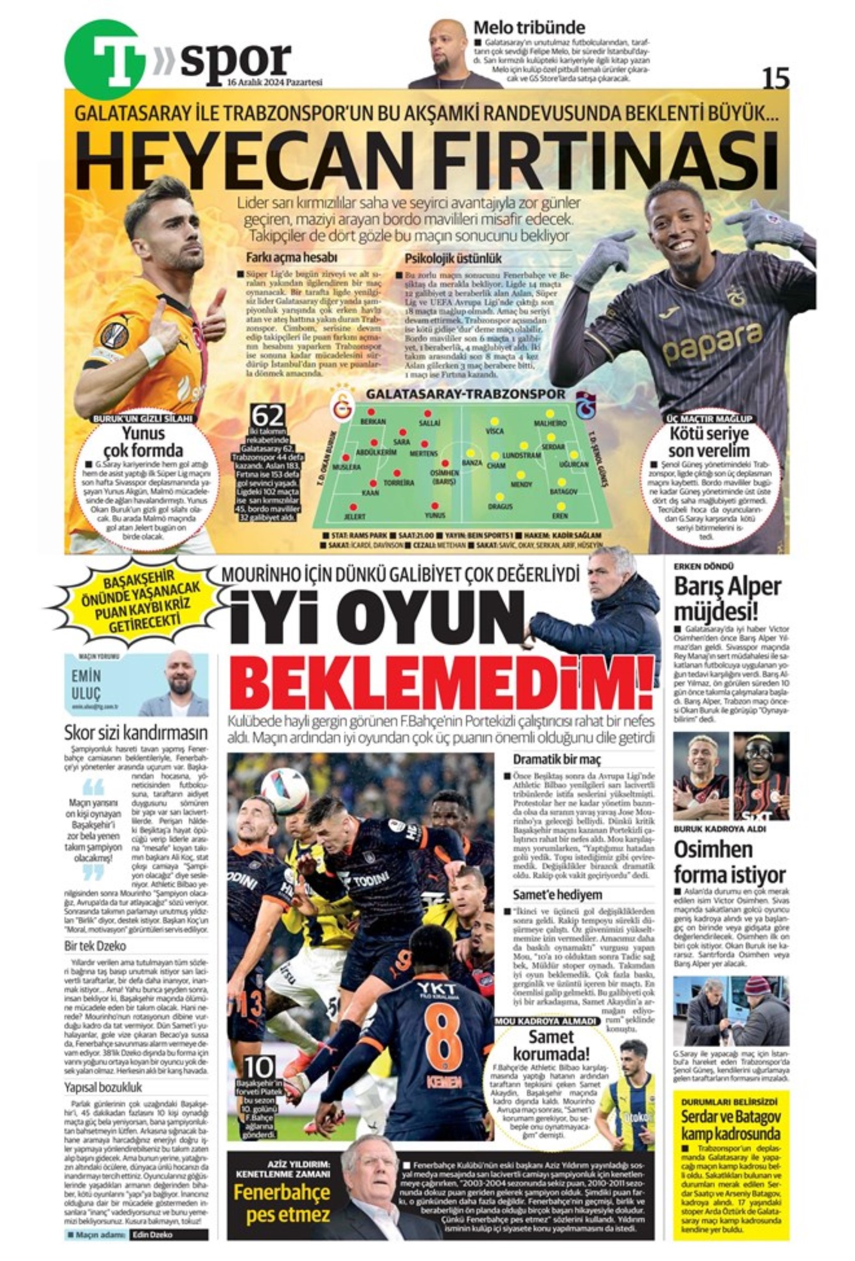 Le prime pagine dello sport (16 dicembre): 'Il salvagente'