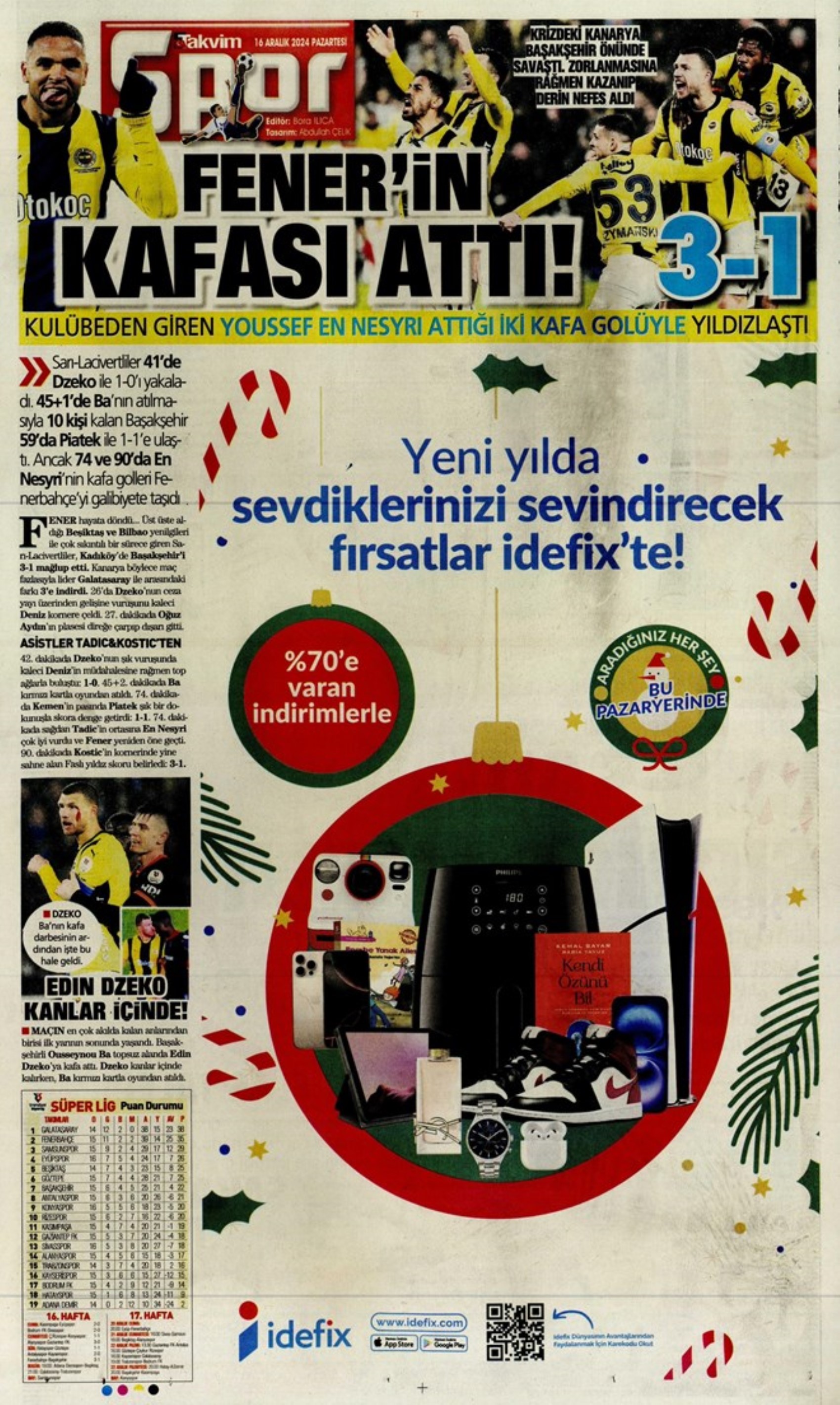 Le prime pagine dello sport (16 dicembre): 'Il salvagente'