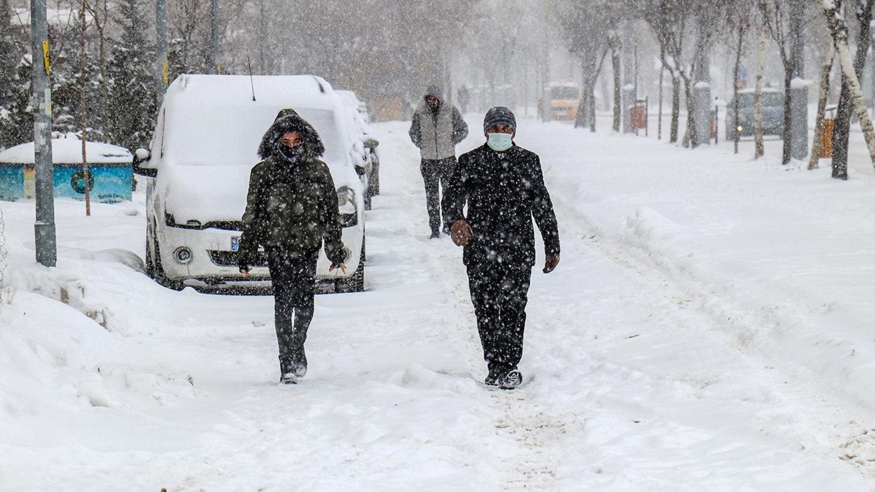 Yoğun kar, kuvvetli yağış ve fırtına uyarısı!