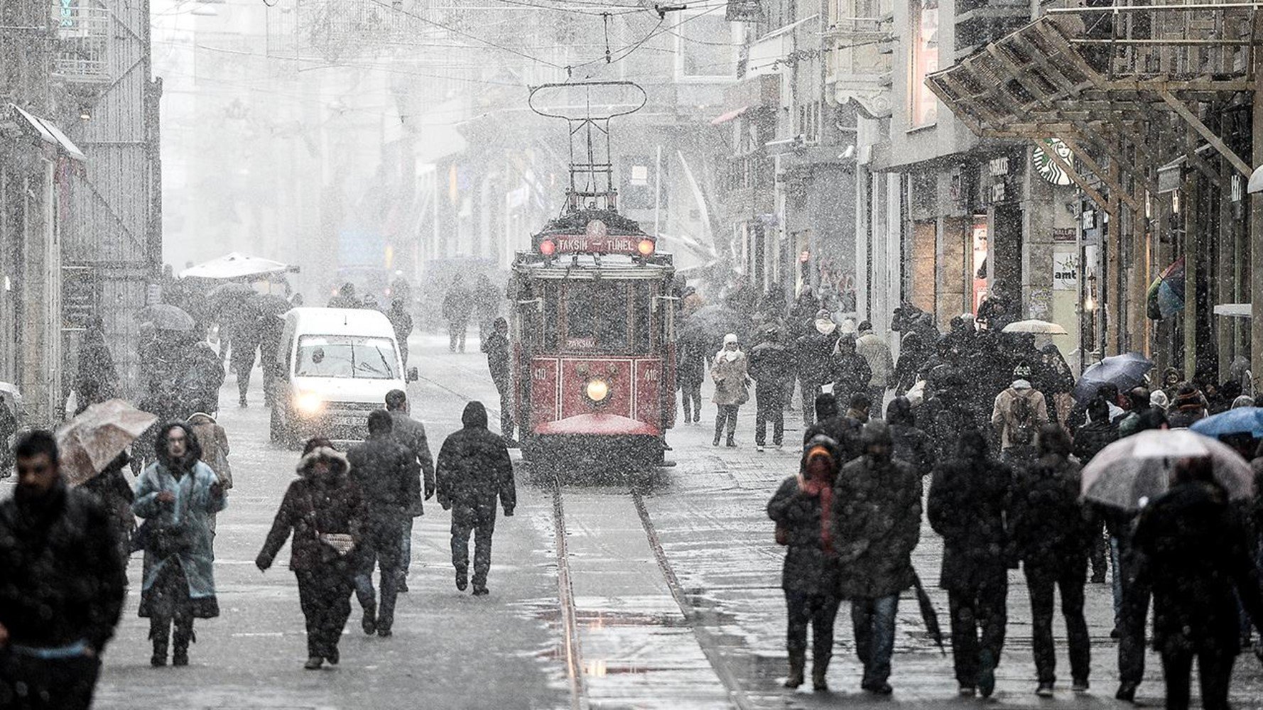 Yoğun kar, kuvvetli yağış ve fırtına uyarısı!