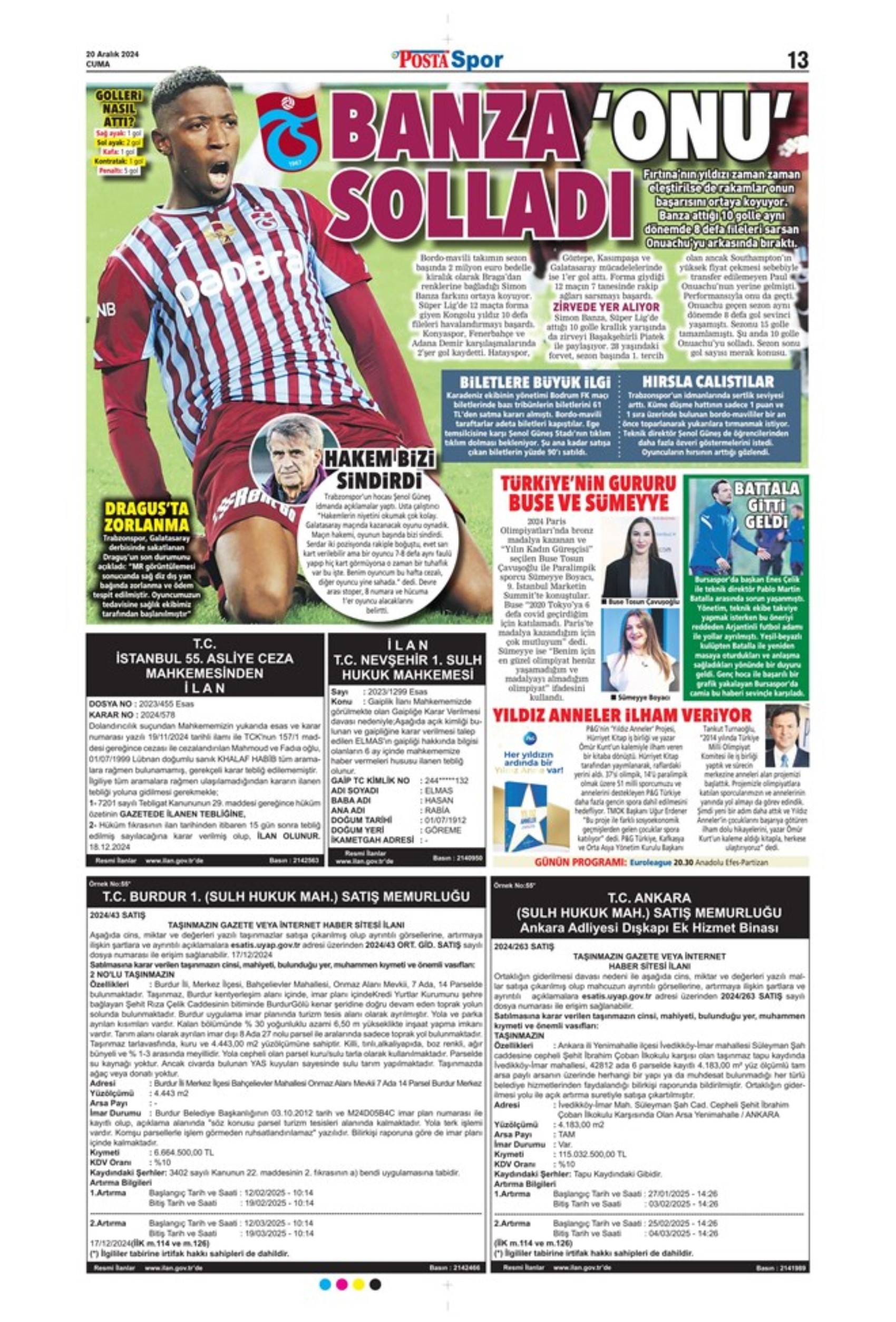 Talisca è fatta? Il Fenerbahçe vola in Arabia: crisi Dybala al Galatasaray: i titoli sportivi del 20 dicembre 2024