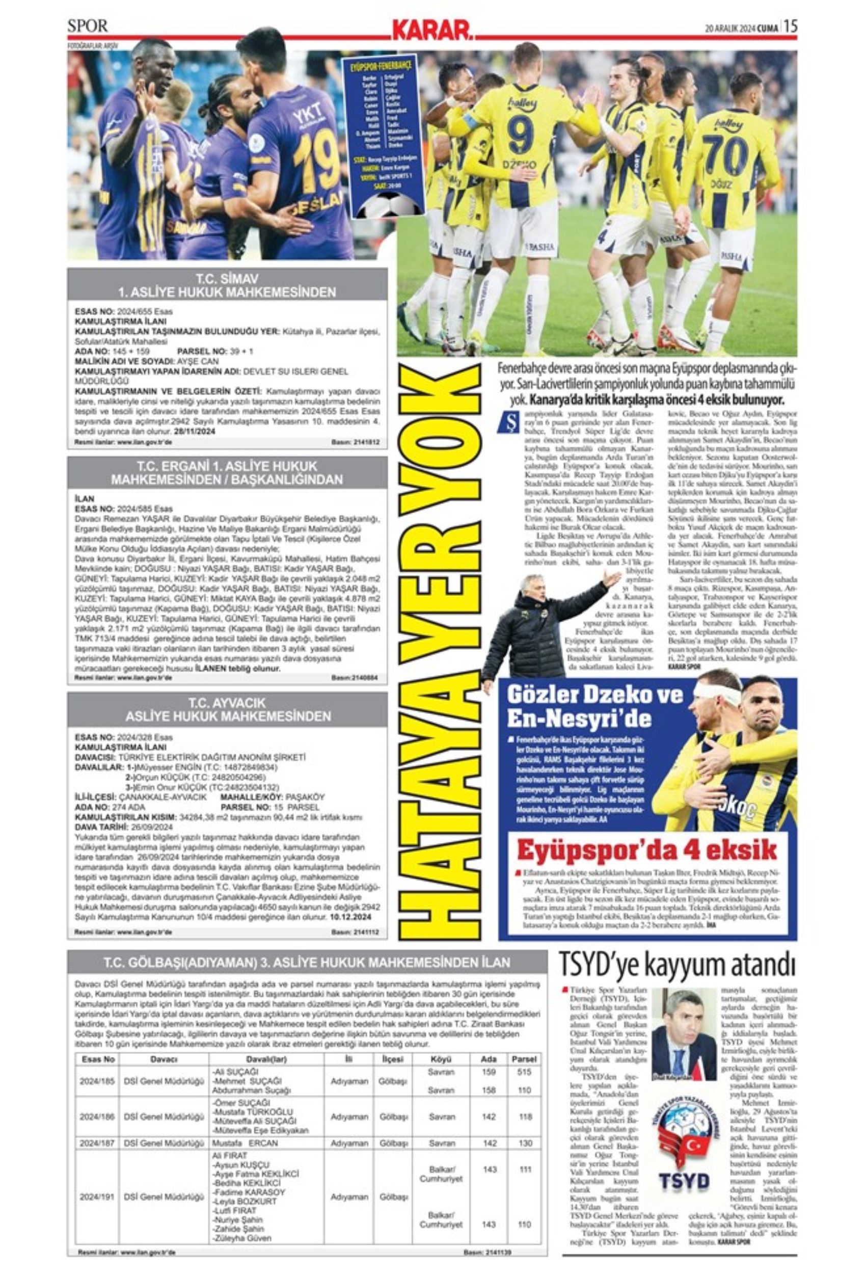 Talisca è fatta? Il Fenerbahçe vola in Arabia: crisi Dybala al Galatasaray: i titoli sportivi del 20 dicembre 2024