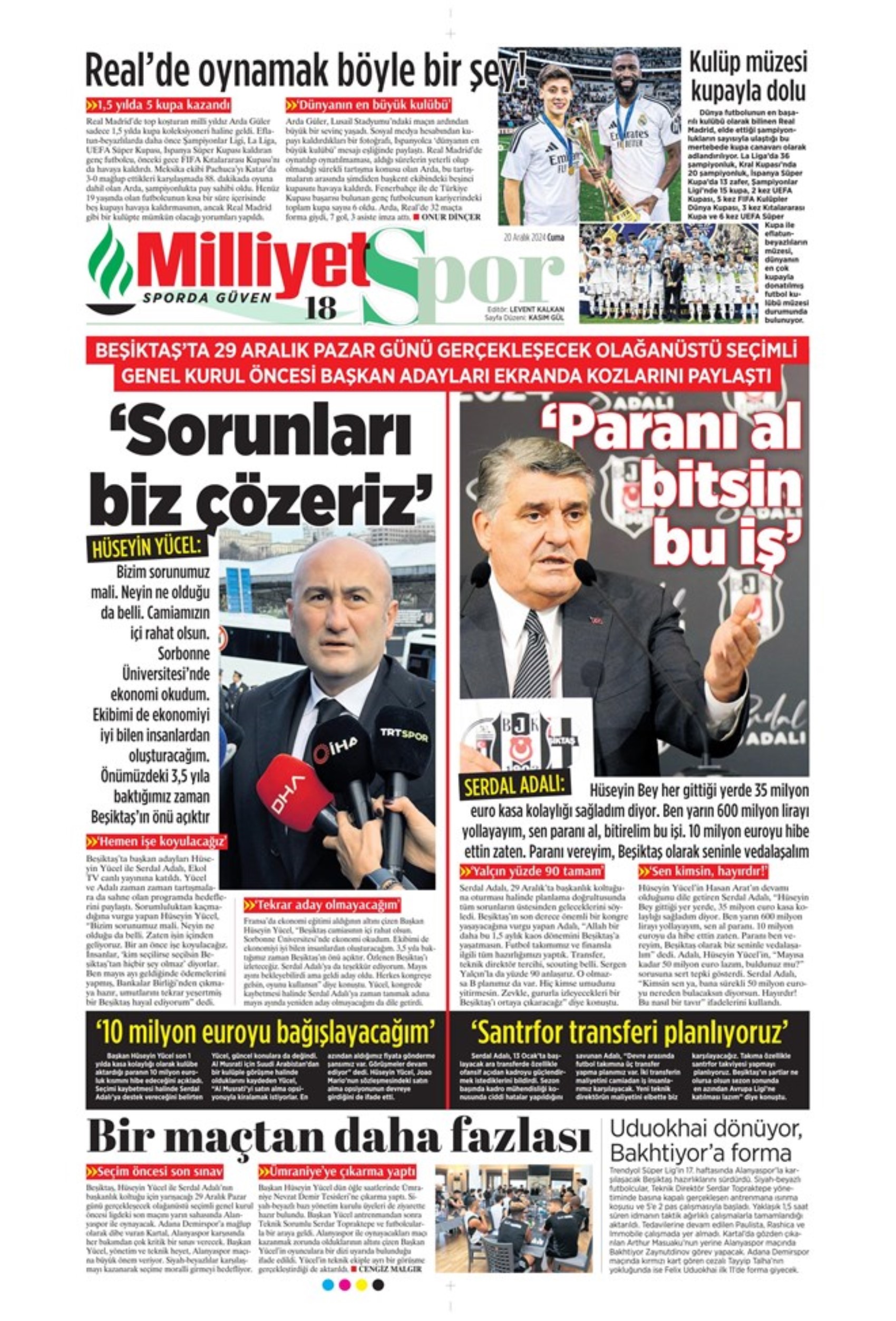 Talisca è fatta? Il Fenerbahçe vola in Arabia: crisi Dybala al Galatasaray: i titoli sportivi del 20 dicembre 2024