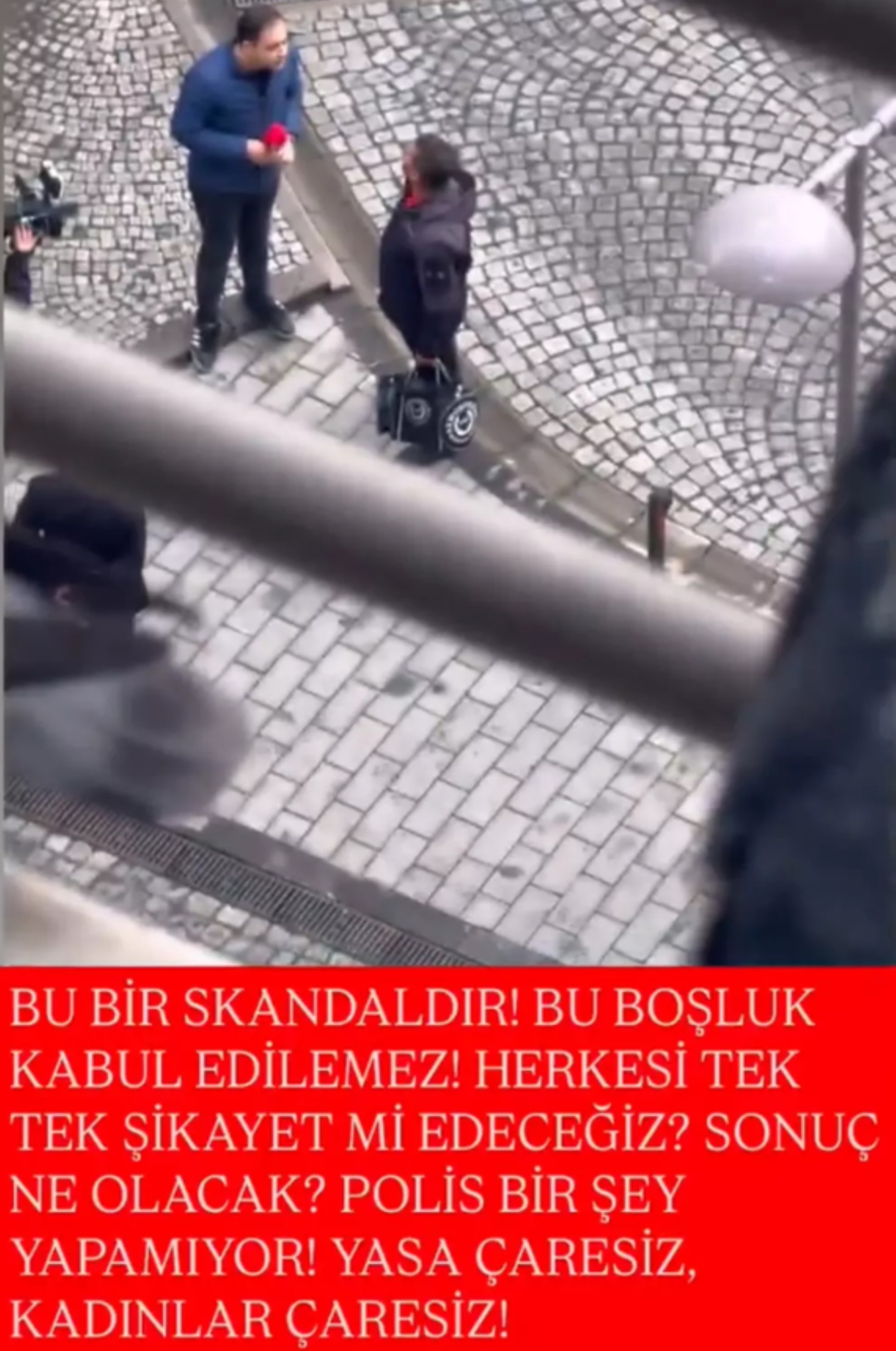 Habertürk spikeri Ela Cebeci, tacizci yüzünden binada mahsur kaldı