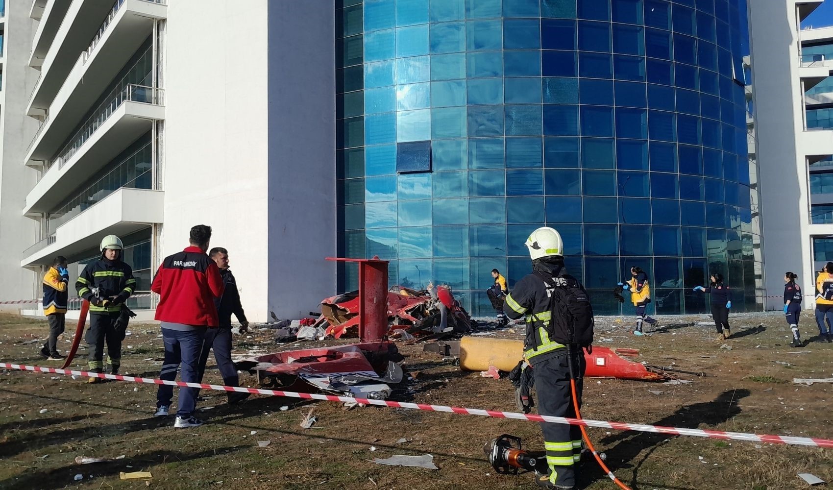 Muğla'daki helikopter kazasında yeni görüntüler ortaya çıktı