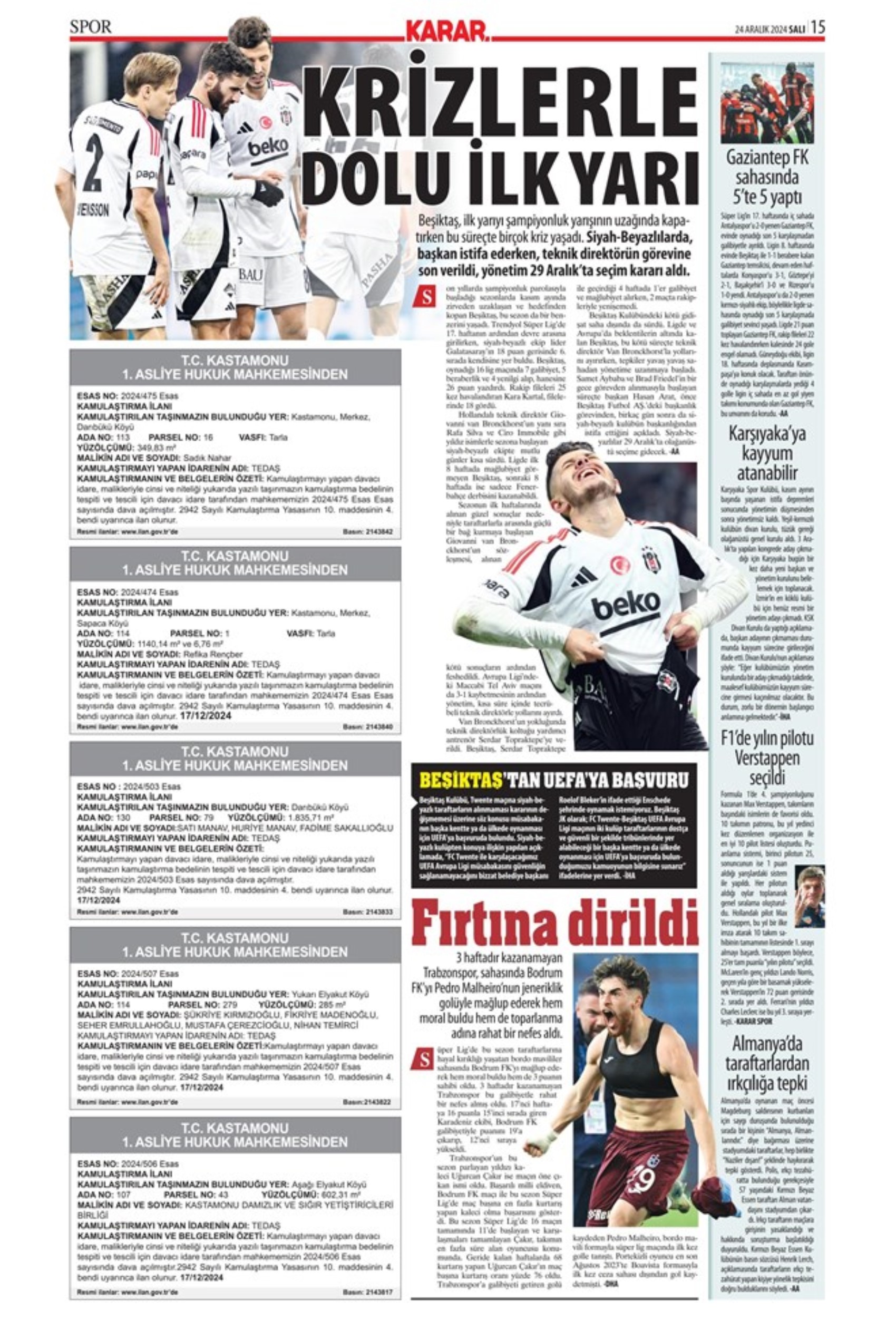 Galatasaray ve Fenerbahçe'de transfer harekatı: İşte sporun manşetleri