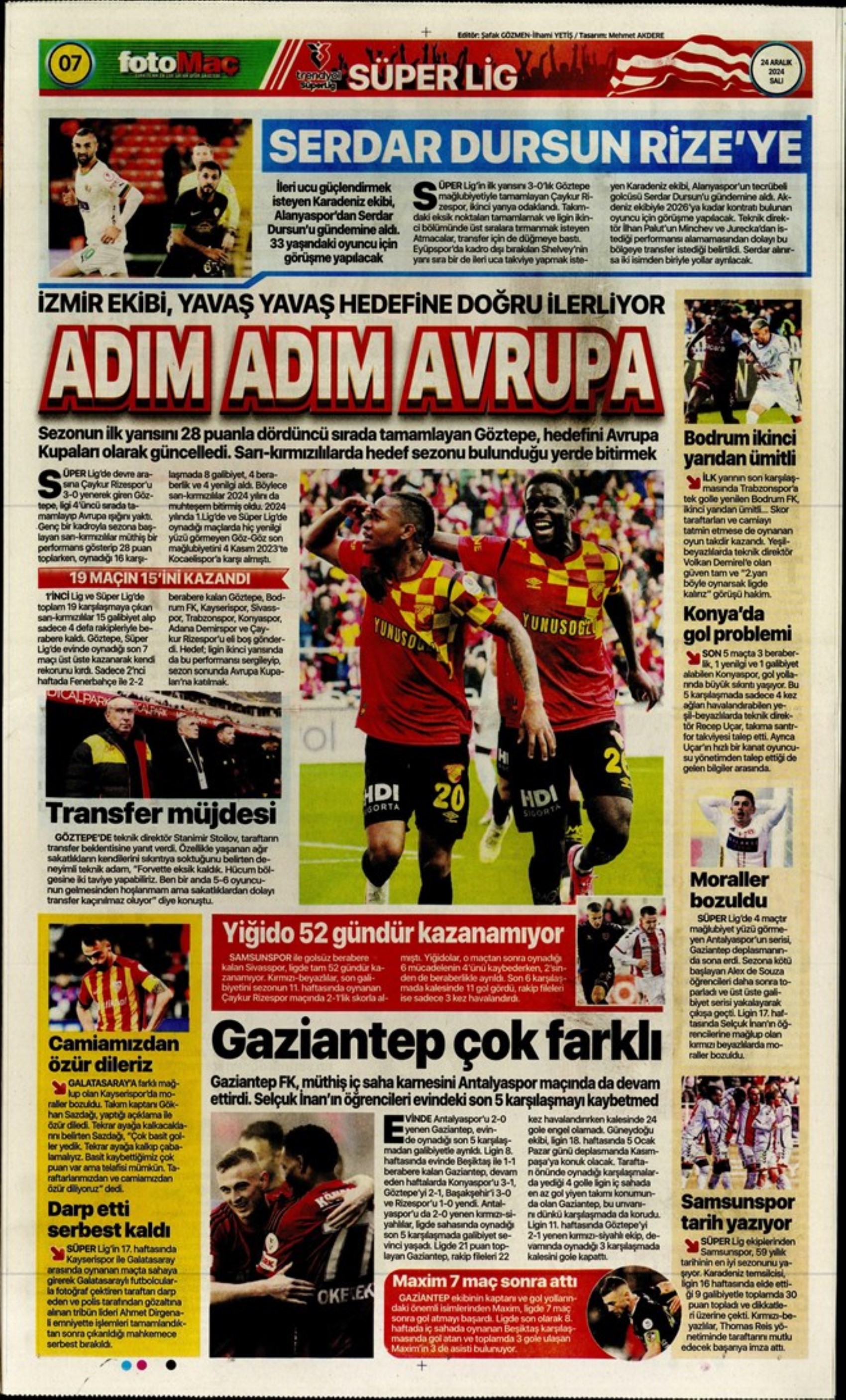 Galatasaray ve Fenerbahçe'de transfer harekatı: İşte sporun manşetleri