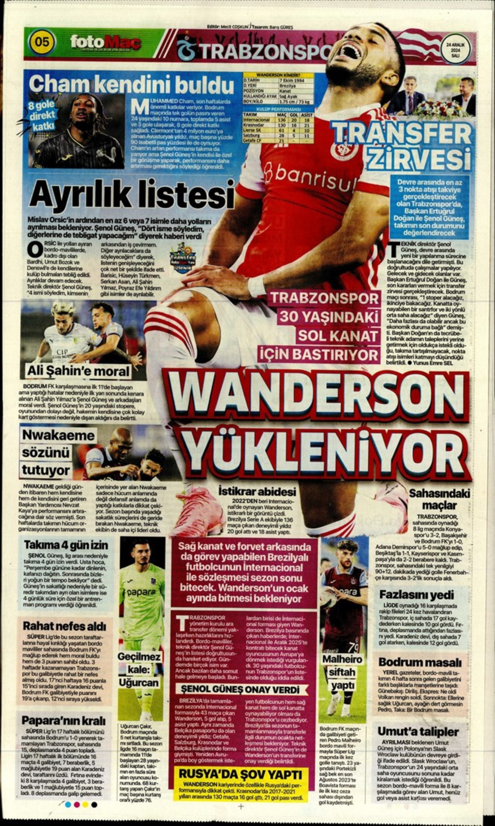Galatasaray ve Fenerbahçe'de transfer harekatı: İşte sporun manşetleri