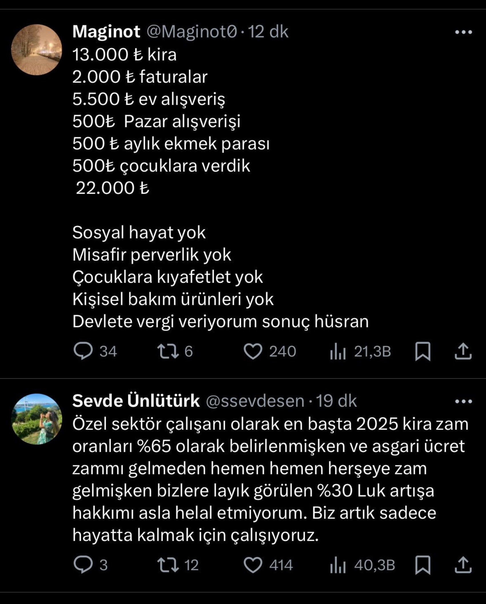 Cumhurbaşkanı Erdoğan'ın yeni asgari ücret mesajının altına yorum yağdı: 'Fazla olmuş 18 bin 500 TL yeterdi'