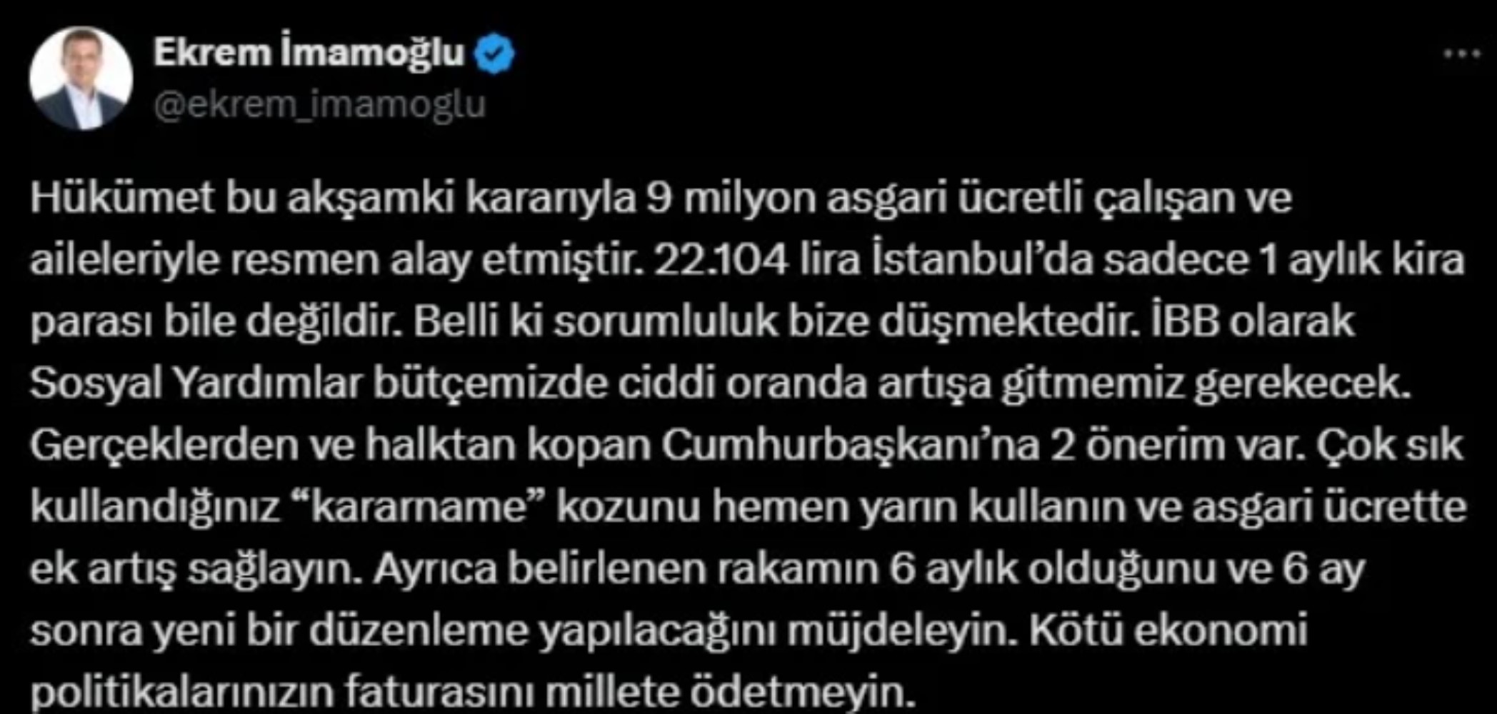 Asgari ücret beklenenin çok altında kaldı: Liderlerden zam tepkisi geldi!