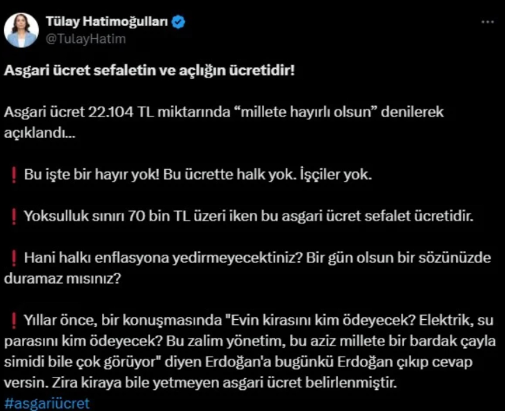 Asgari ücret beklenenin çok altında kaldı: Liderlerden zam tepkisi geldi!