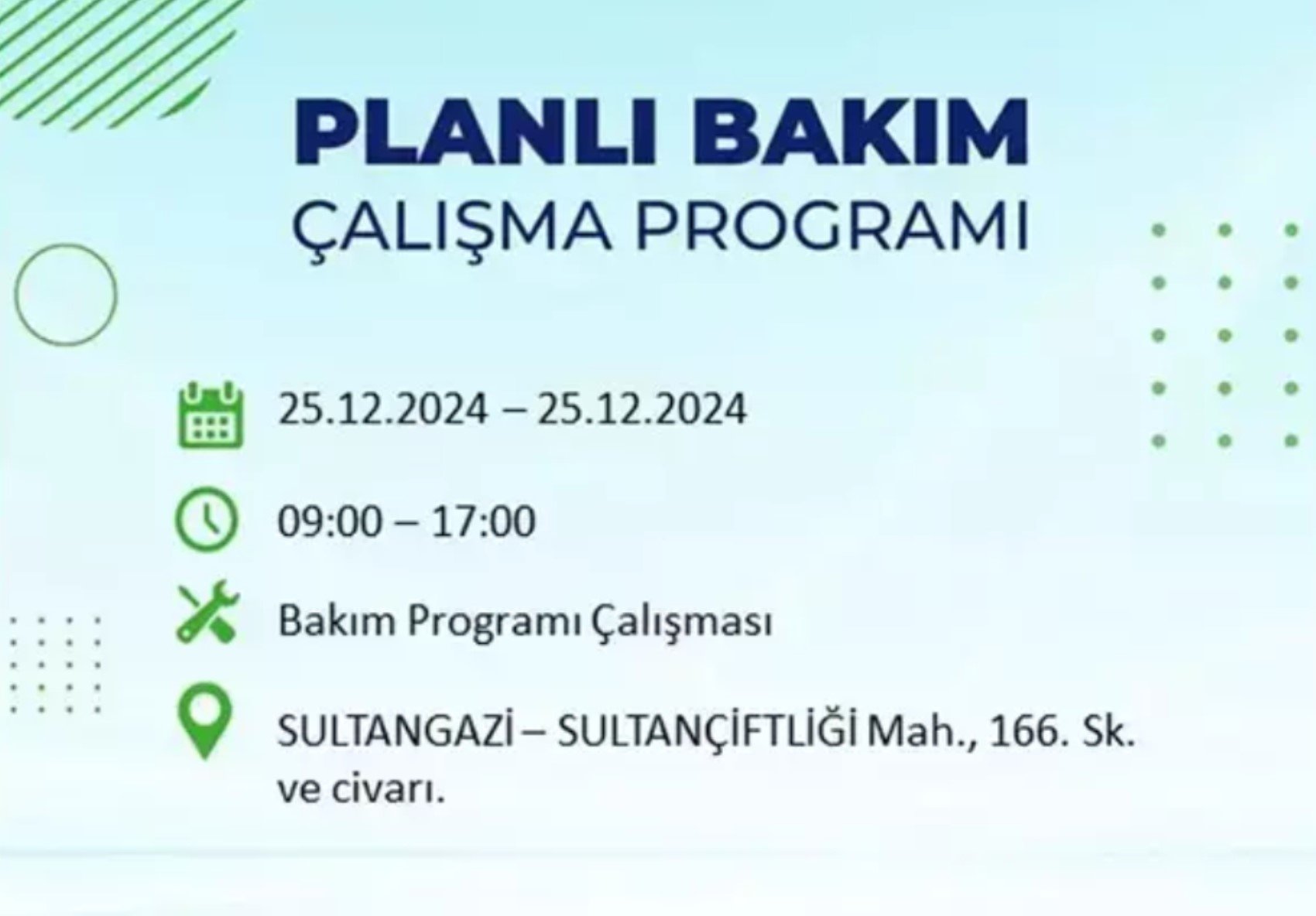 BEDAŞ açıkladı... İstanbul'da elektrik kesintisi: 25 Aralık'ta hangi mahalleler etkilenecek?