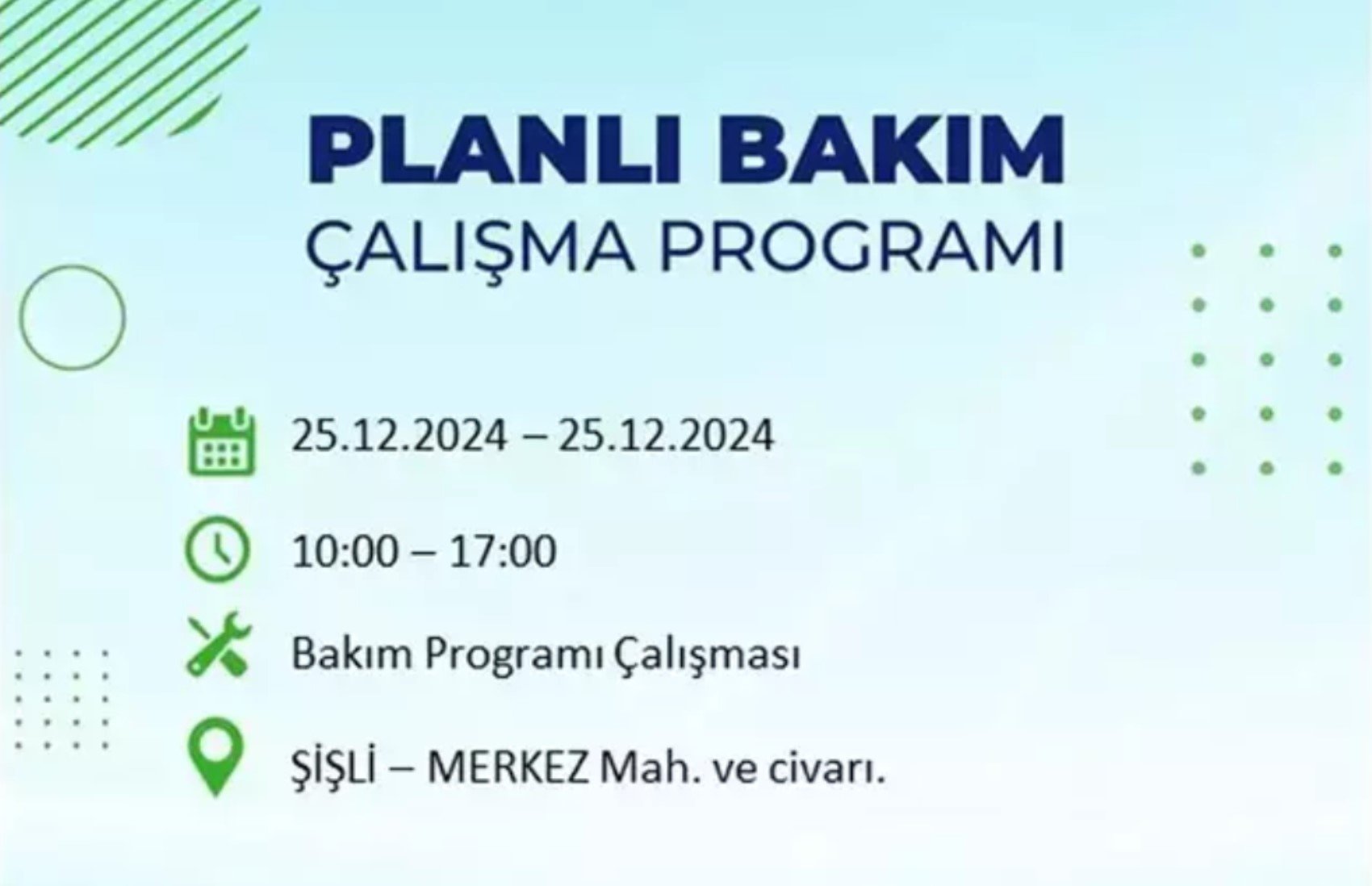 BEDAŞ açıkladı... İstanbul'da elektrik kesintisi: 25 Aralık'ta hangi mahalleler etkilenecek?