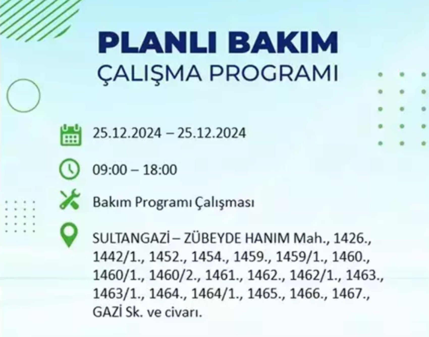 BEDAŞ açıkladı... İstanbul'da elektrik kesintisi: 25 Aralık'ta hangi mahalleler etkilenecek?