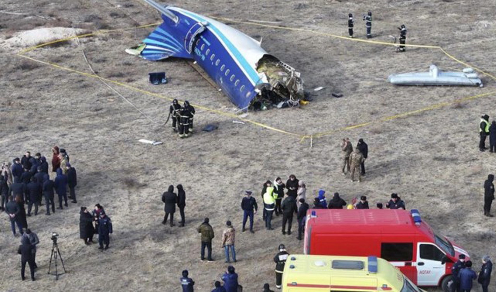 Azerbaycan Hava Yolları'na ait yolcu uçağı kazasında ölen kişi sayısı belli oldu